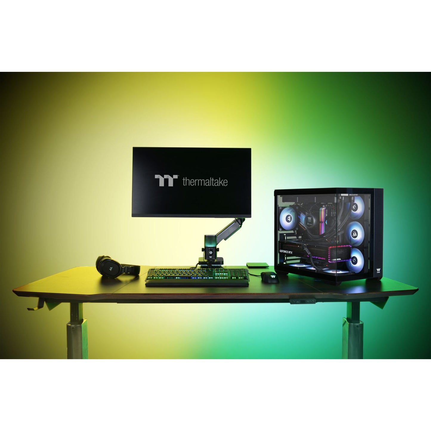 Thermaltake View 380 TG ARGB Black