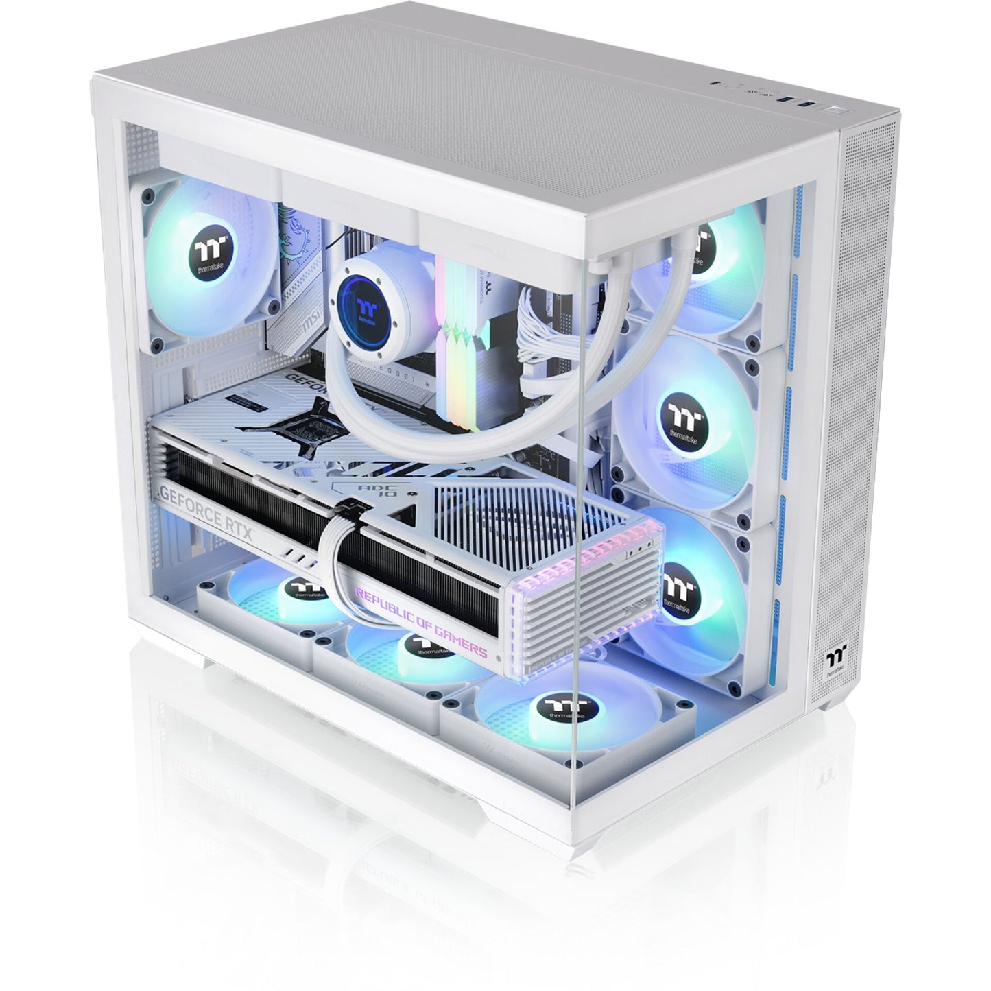 Thermaltake View 380 TG ARGB Snow White