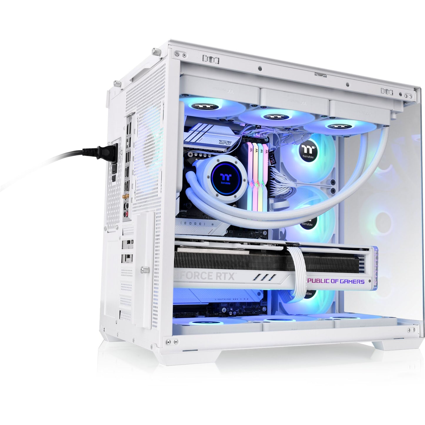 Thermaltake View 380 TG ARGB Snow White