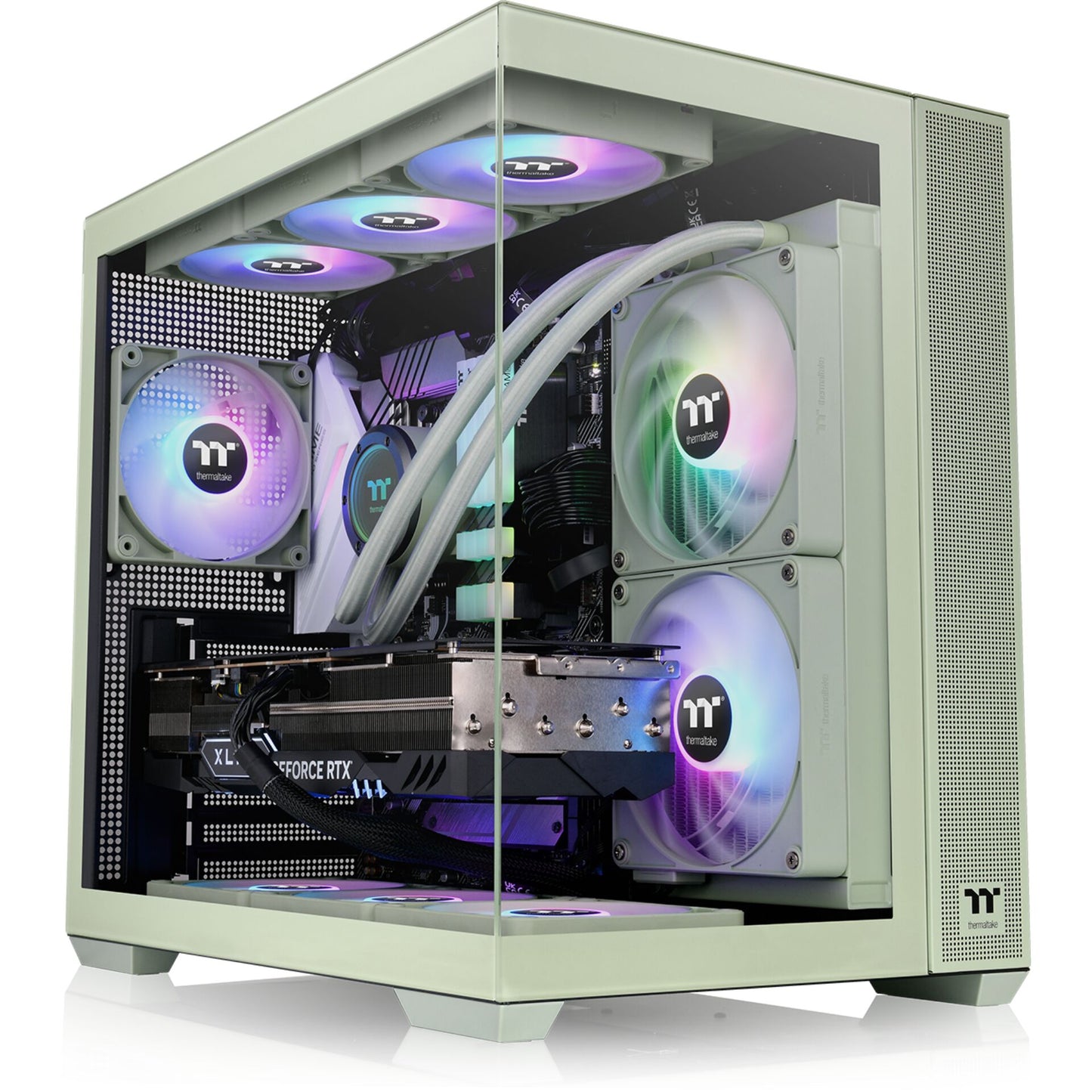 Thermaltake View 380 TG ARGB Matcha Green