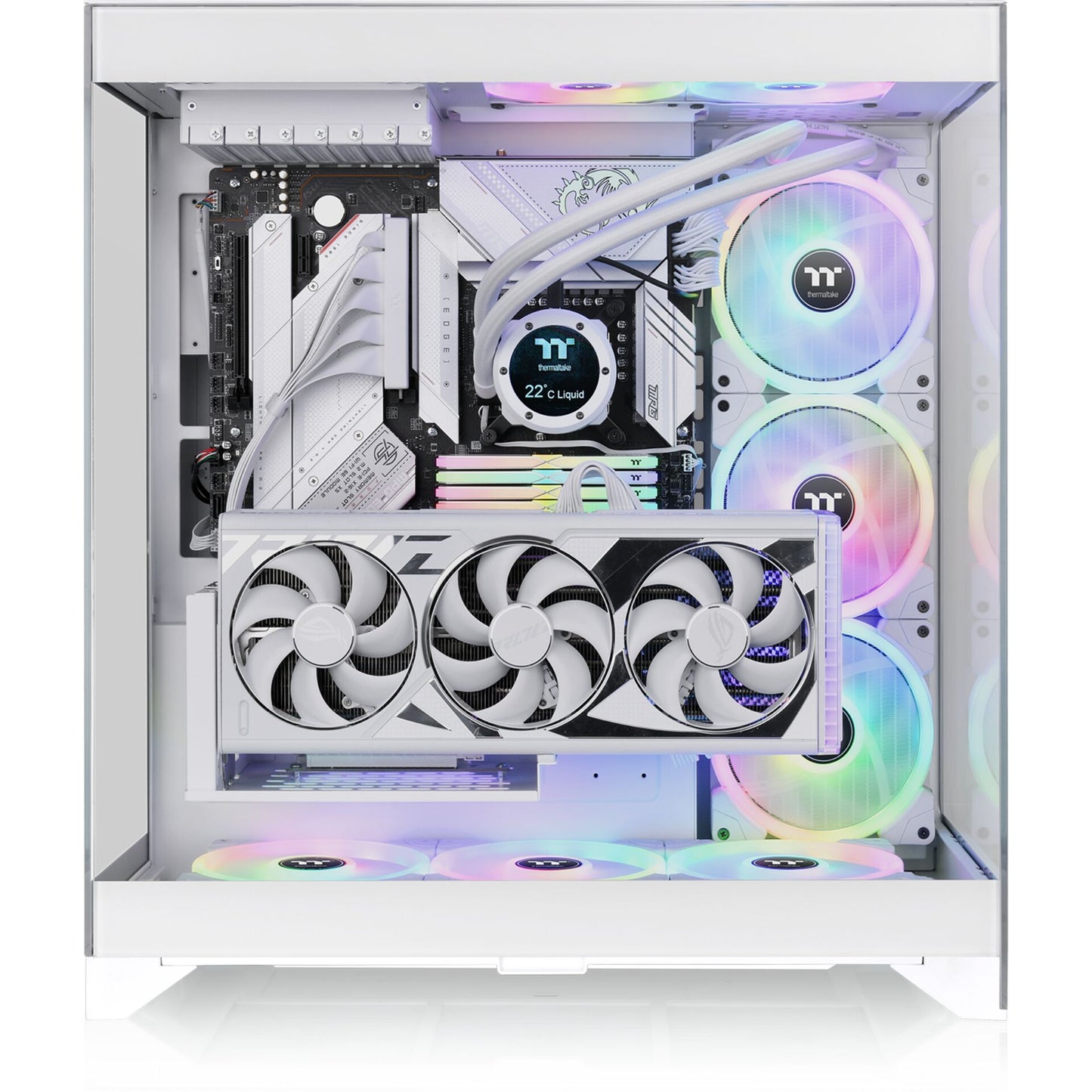 Thermaltake CTE E550 TG Snow White
