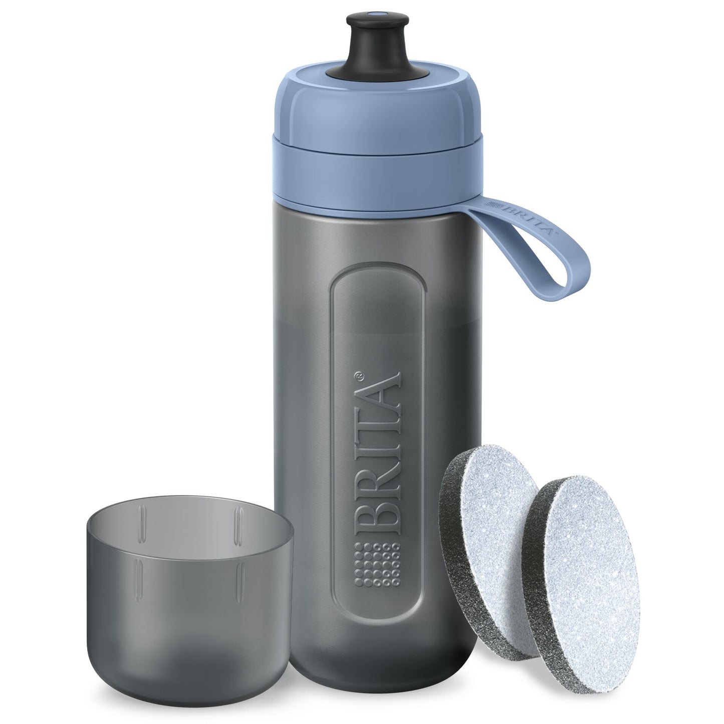 Brita Fill & Go Active darkblue incl. 2 MicroDisc