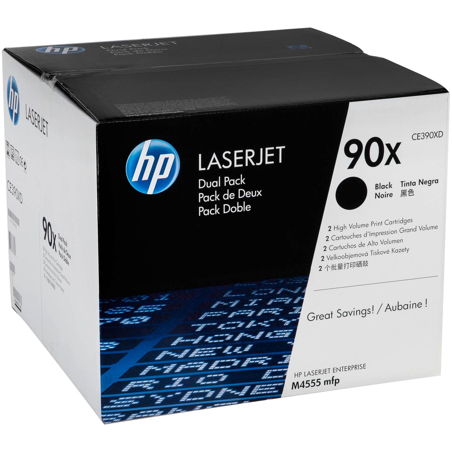 HP Toner CE 390 XD Twin Pack black No. 90 X