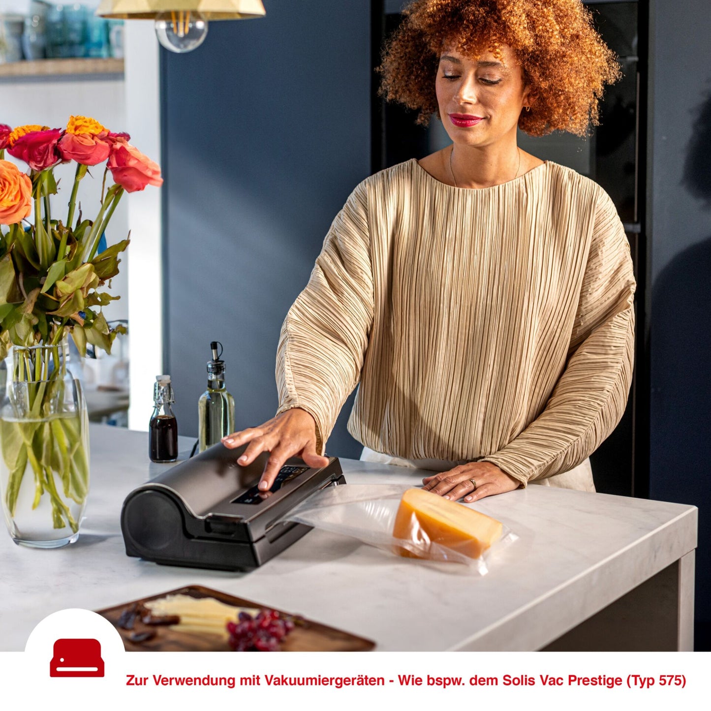 Solis Vac Rolls 20x600cm 2 Rollen Vakuumierfolien