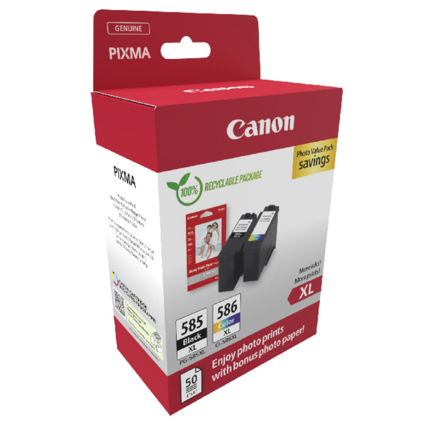 Canon PG-585 XL / CL-586 XL Photo Value Pack