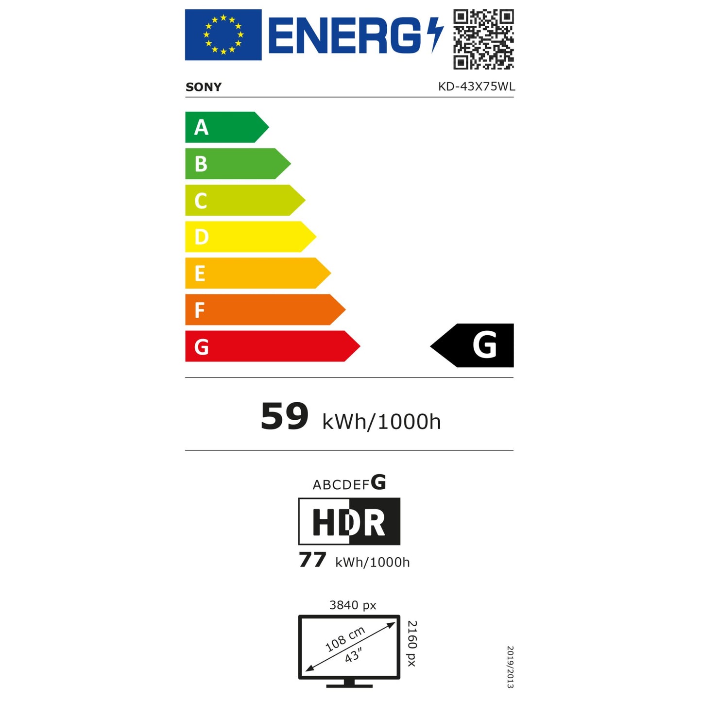 Sony KD43X75WLP