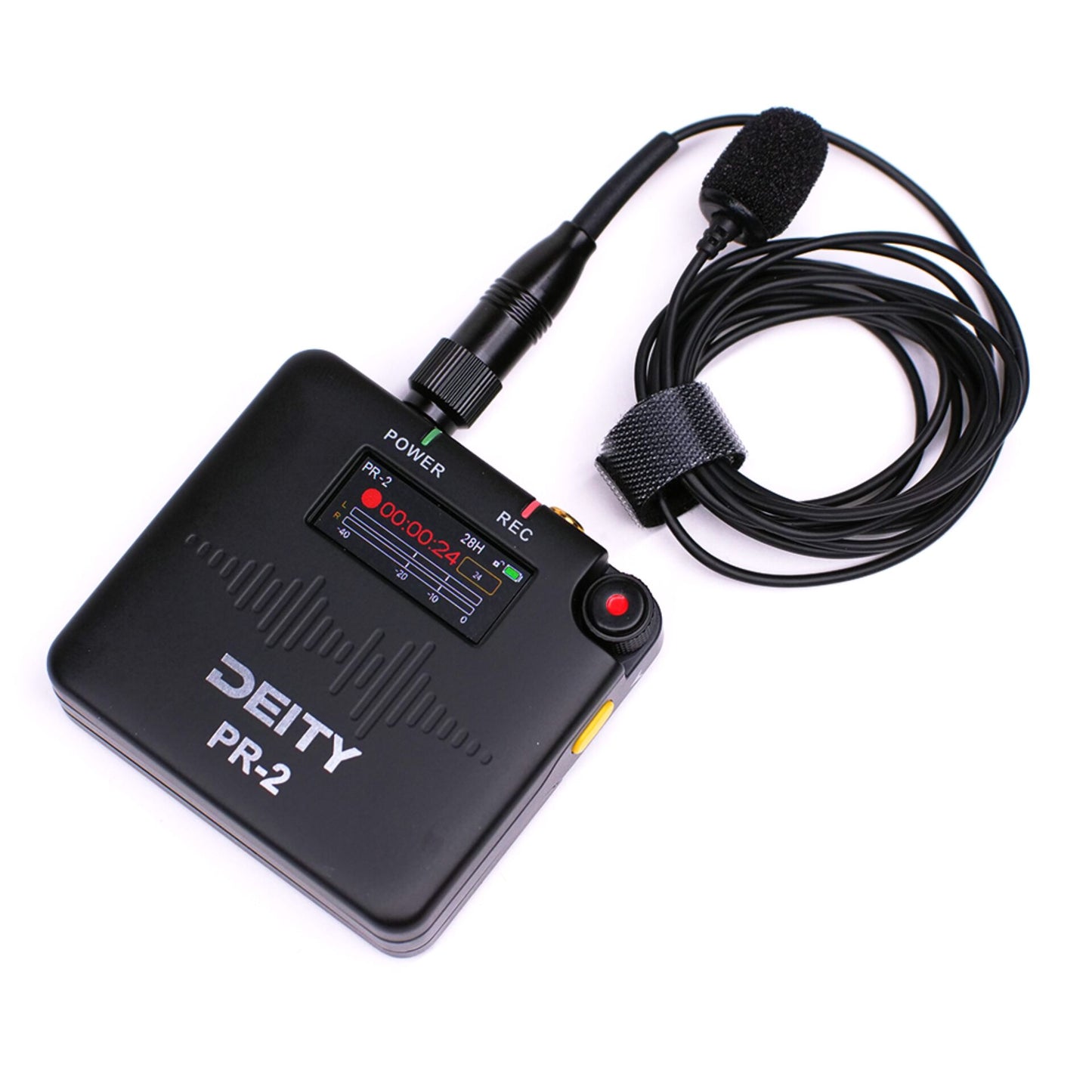 Deity PR-2 Stereo Pocket Recorder with Lavalier Mic