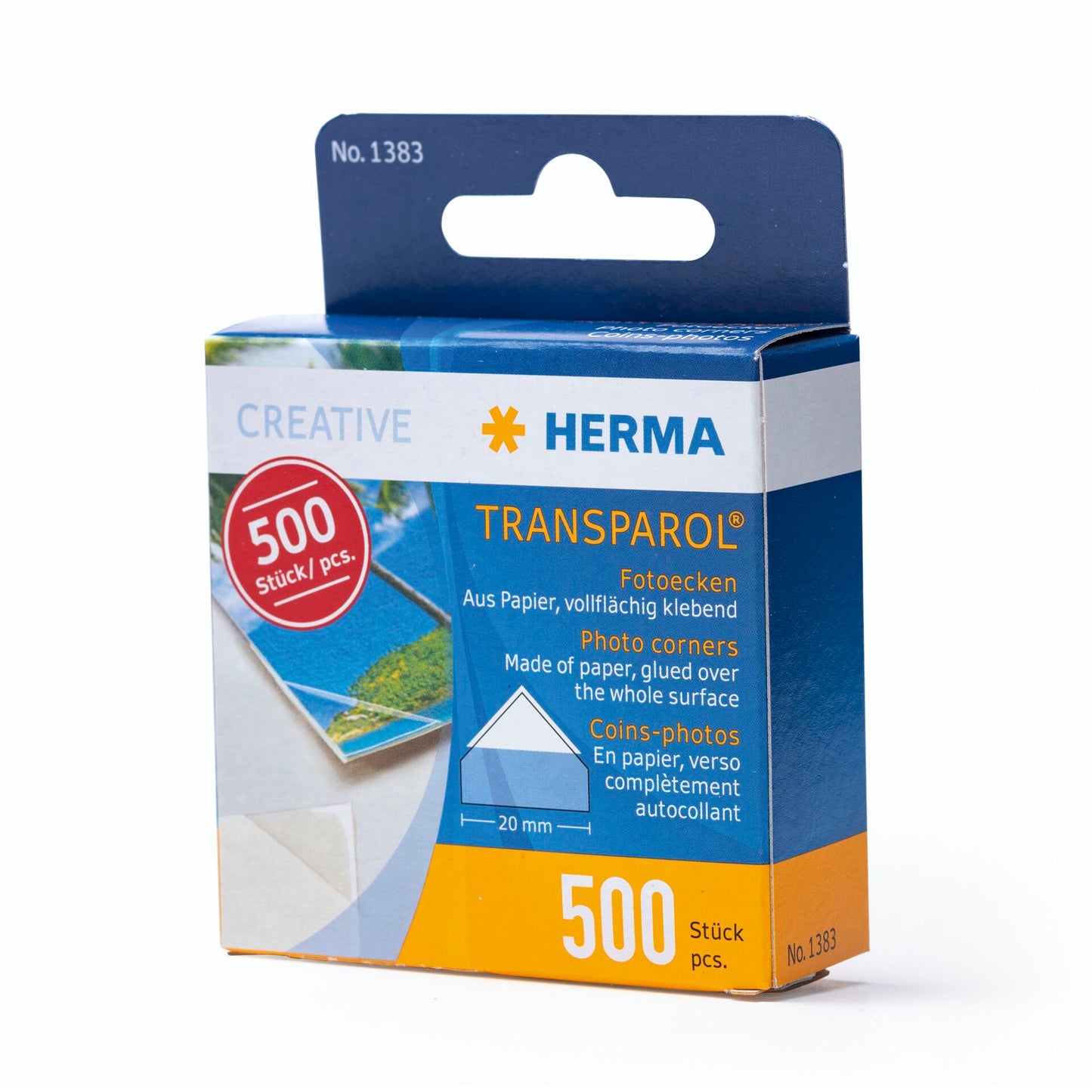 Herma photo corners 500 pcs 1383