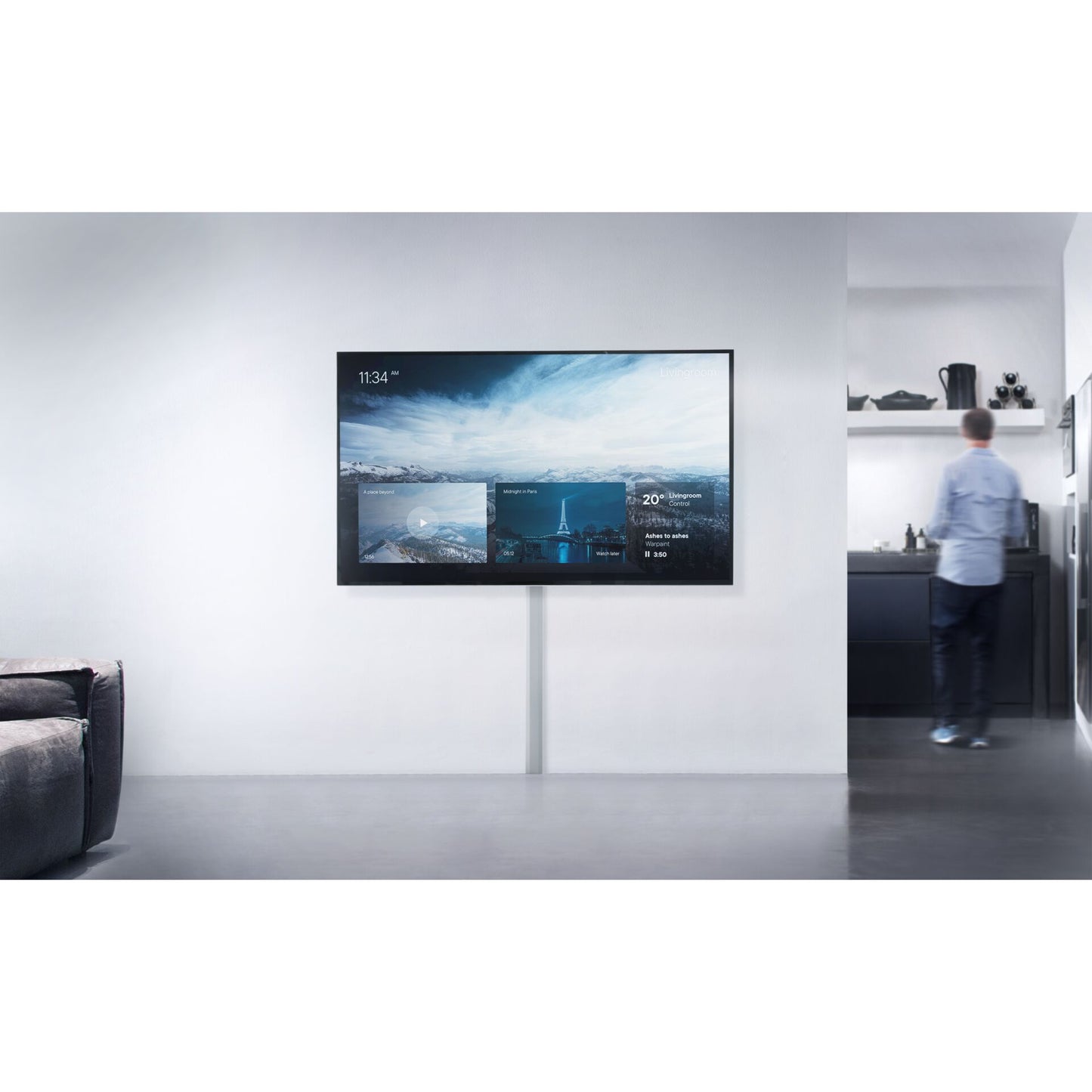 One for All Aluminum Cable Cover 1 Meter WM 5041