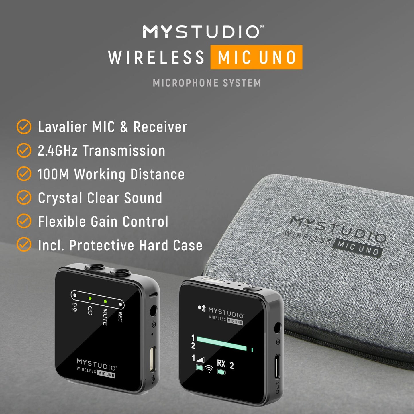 MyStudio Wireless Mic Uno