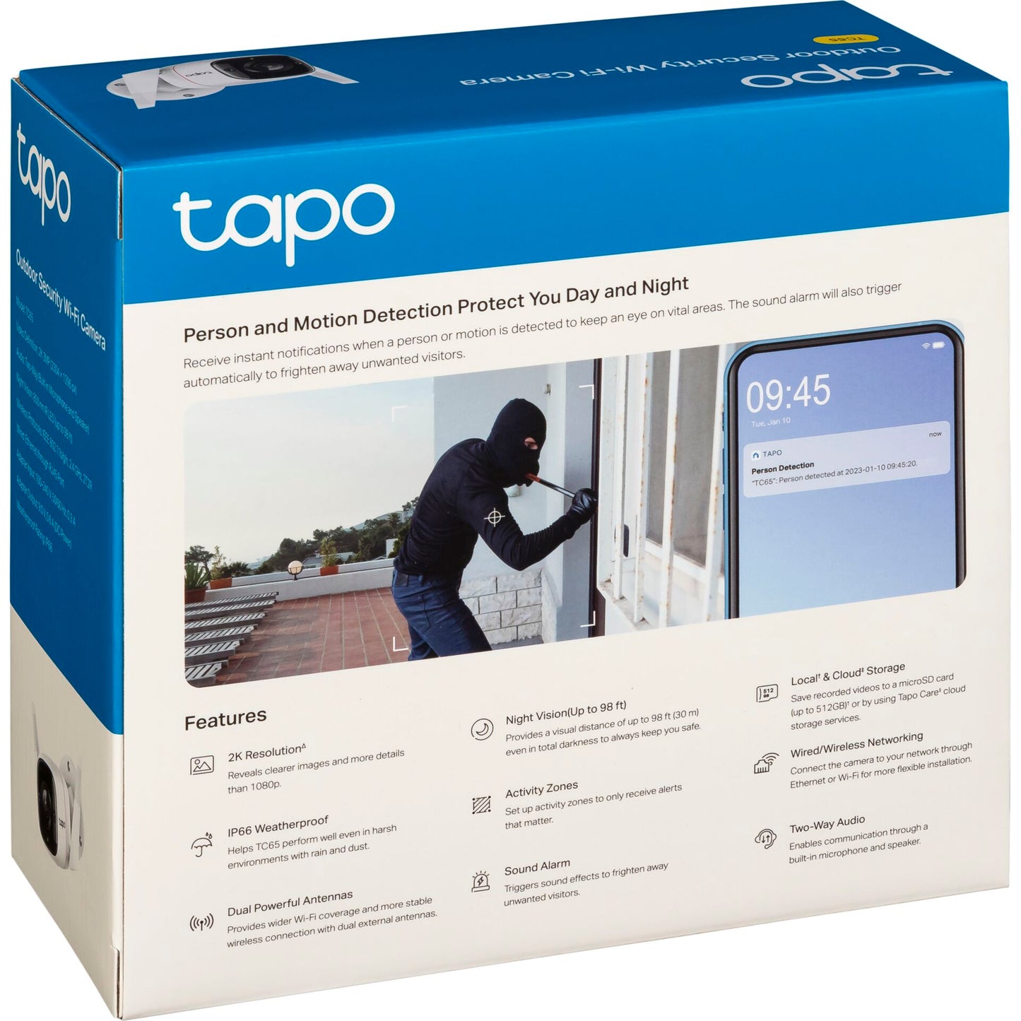 Tapo TC65 Outdoor Security Wi-Fi Camera