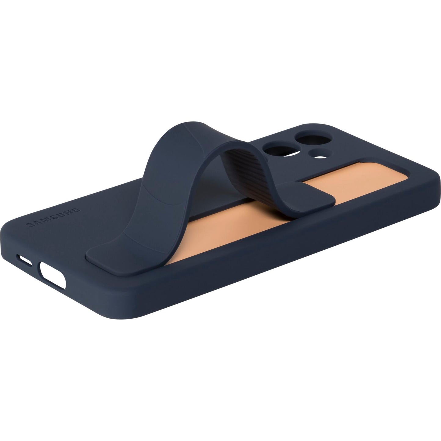 Samsung Standing Grip Case für Galaxy S24 FE Blue black