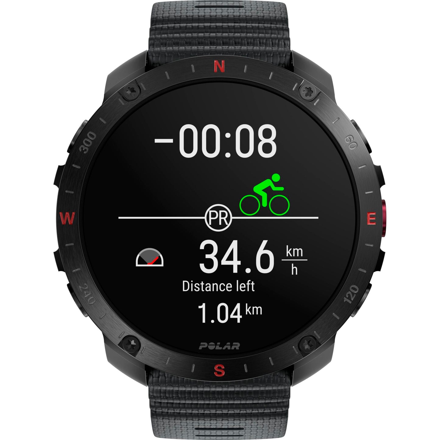 Polar Grit X2 Pro HR S-L Black