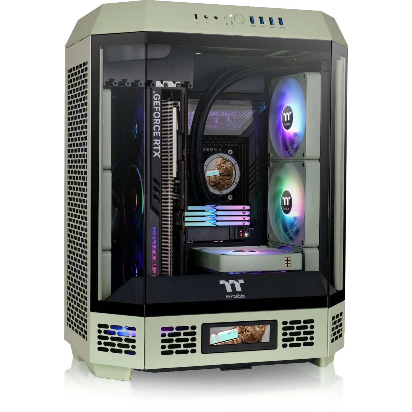 Thermaltake The Tower 600 Matcha Green