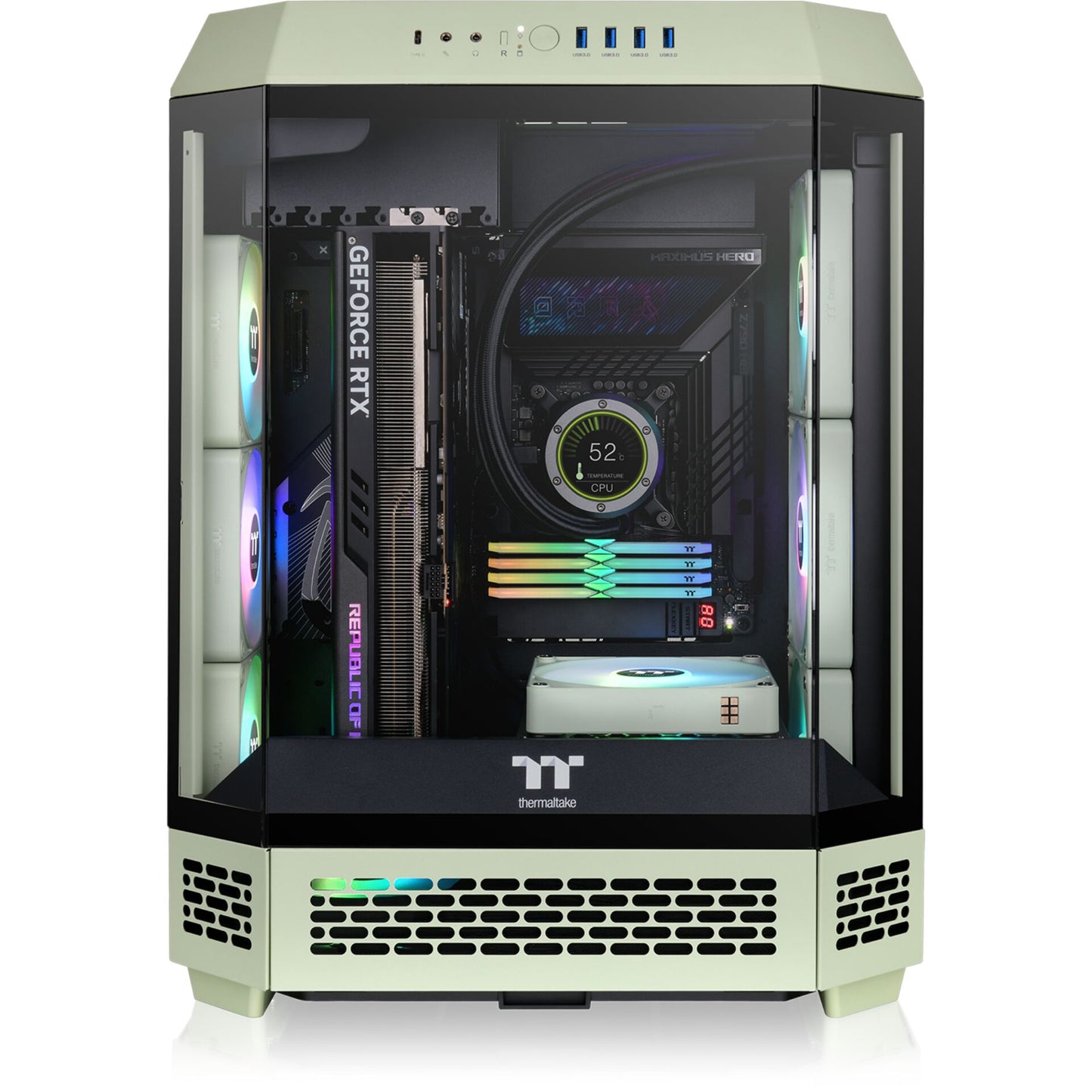 Thermaltake The Tower 600 Matcha Green