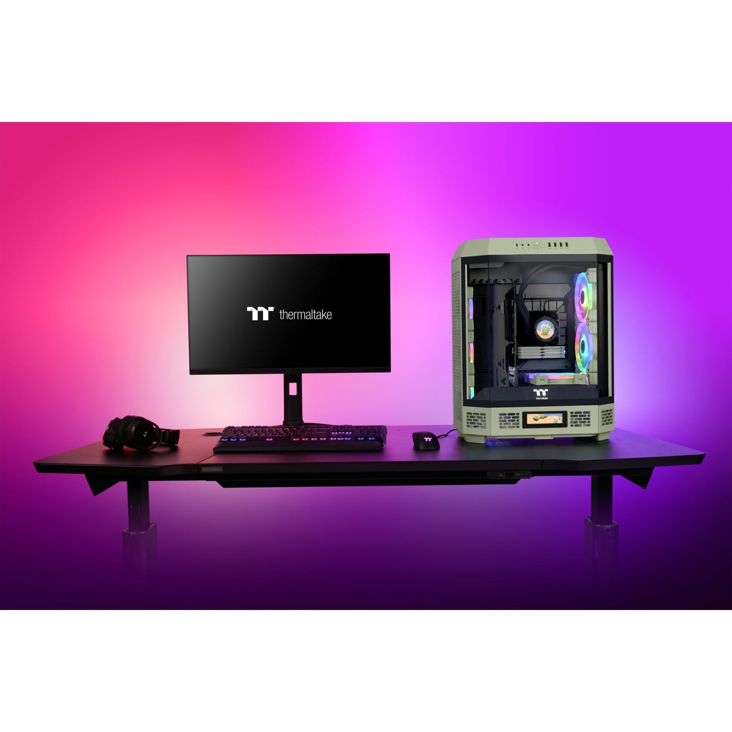 Thermaltake The Tower 600 Matcha Green