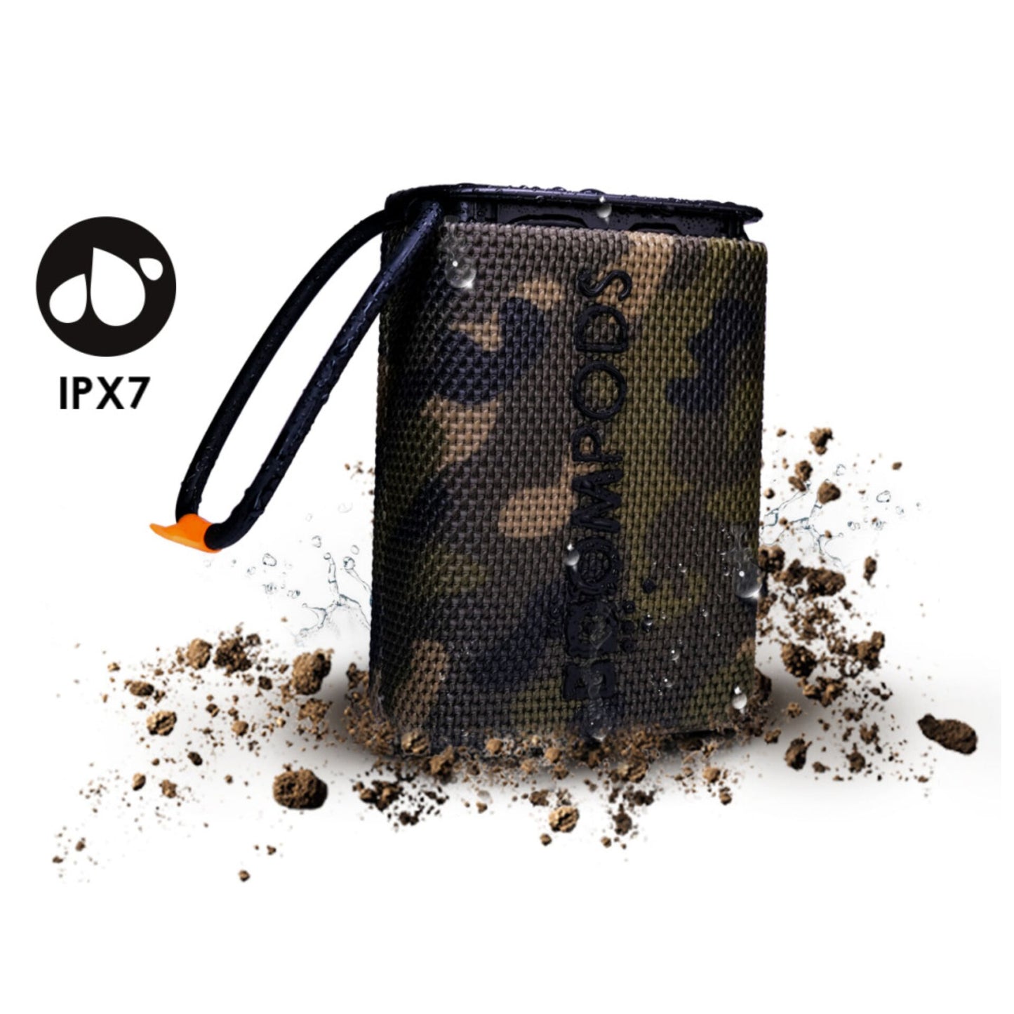 Boompods Beachboom Ocean Camo