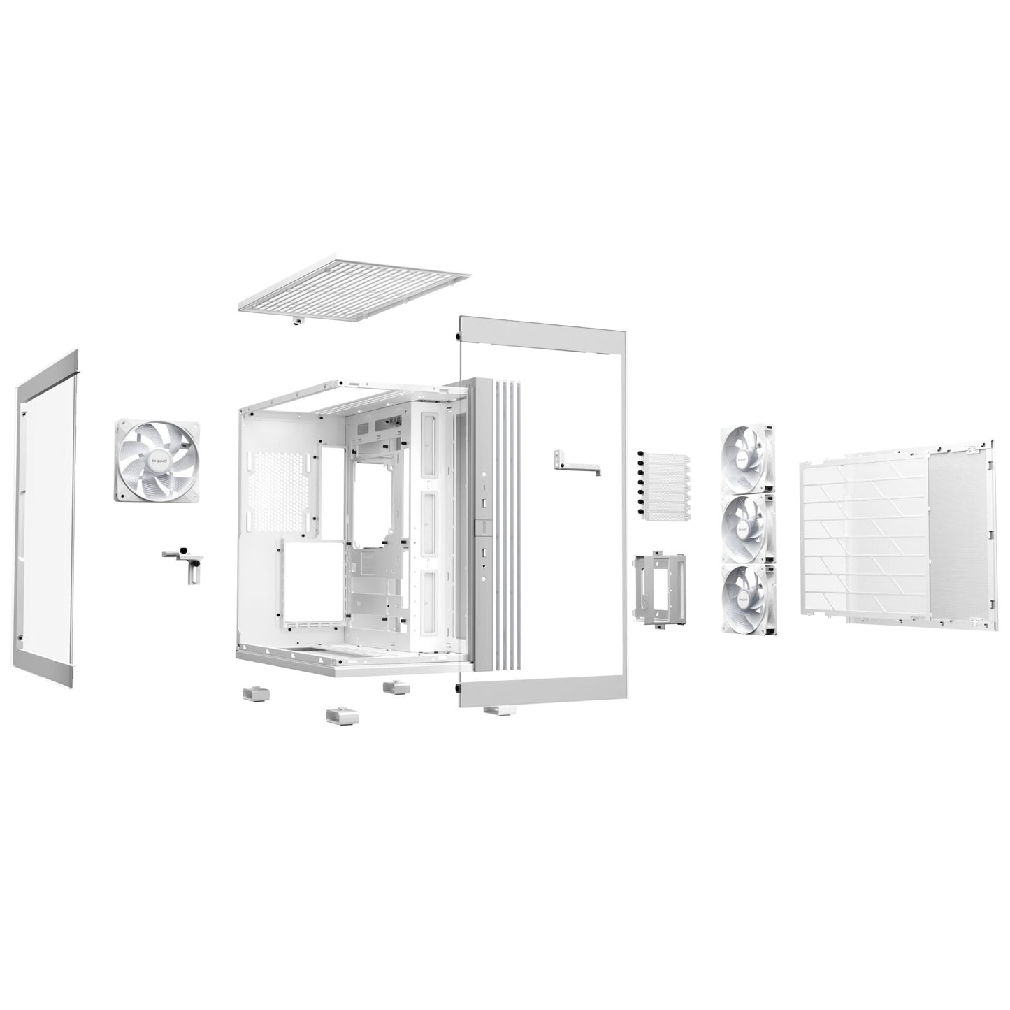 be quiet! LIGHT BASE 600 LX White housing