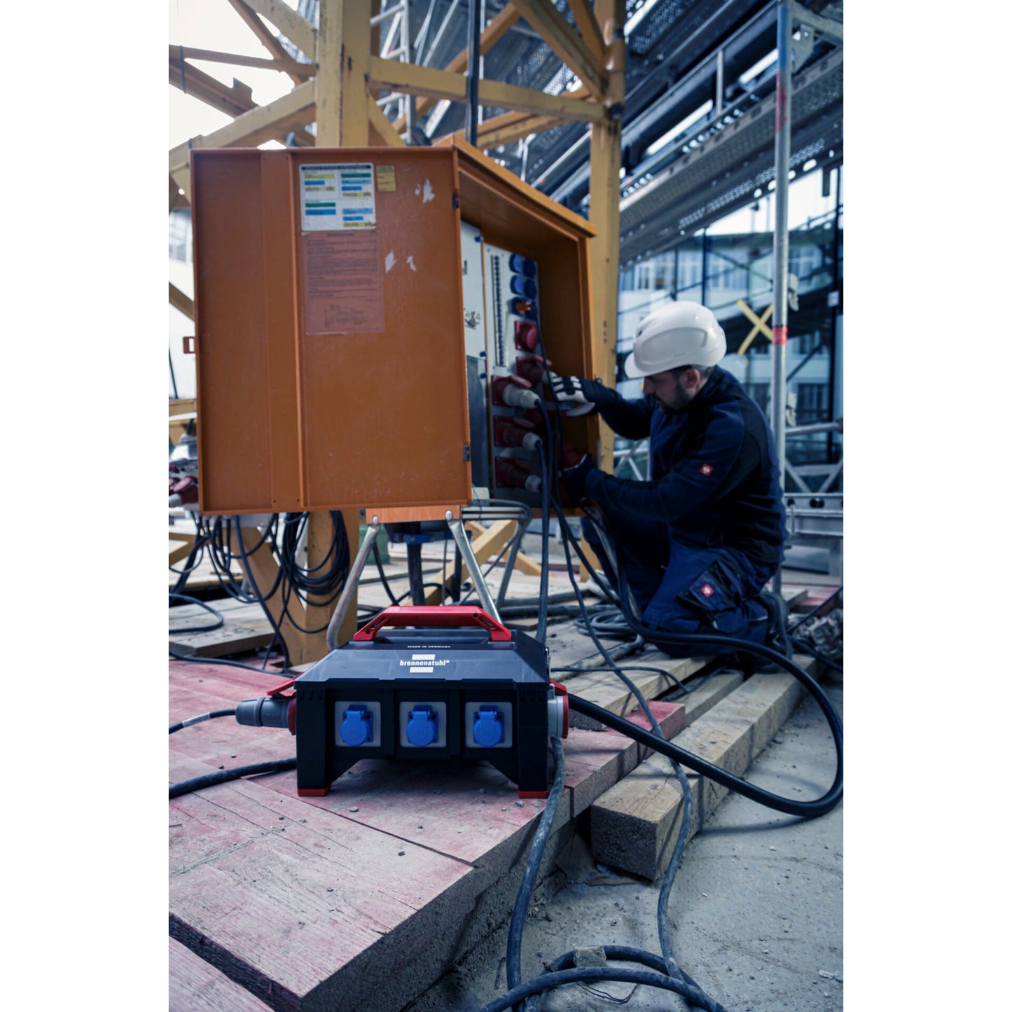 Brennenstuhl Prof. Power Distributor BSV 5-63A FI Typ B