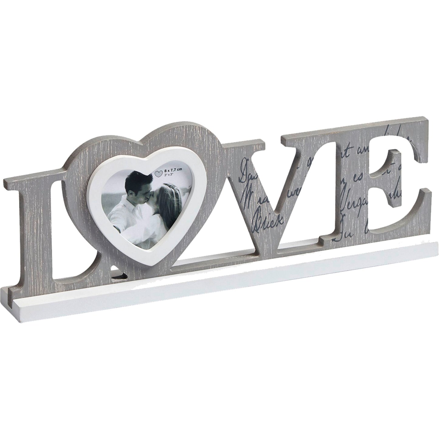 Walther Love 8x7,7 Wood Portrait grey YF199D