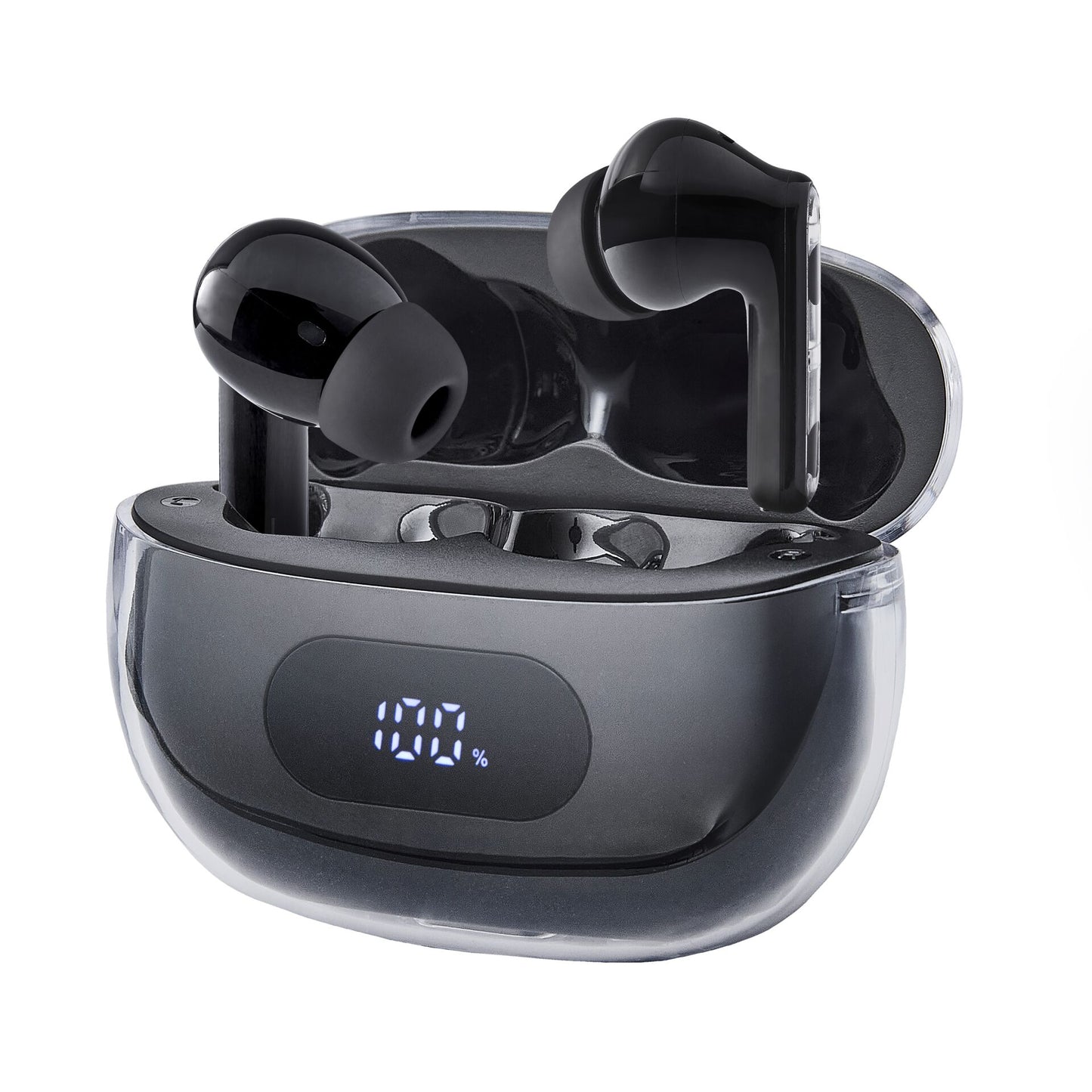 Intenso Buds Plus dig. Display True Wireless Headphones black