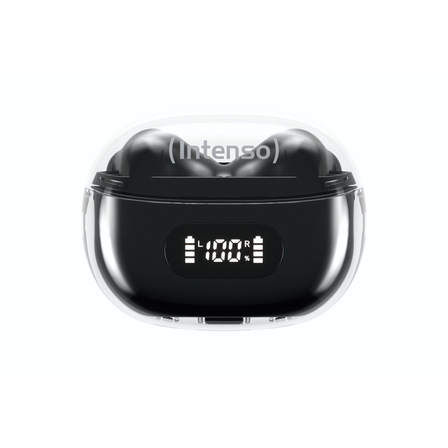 Intenso Buds Plus dig. Display True Wireless Headphones black