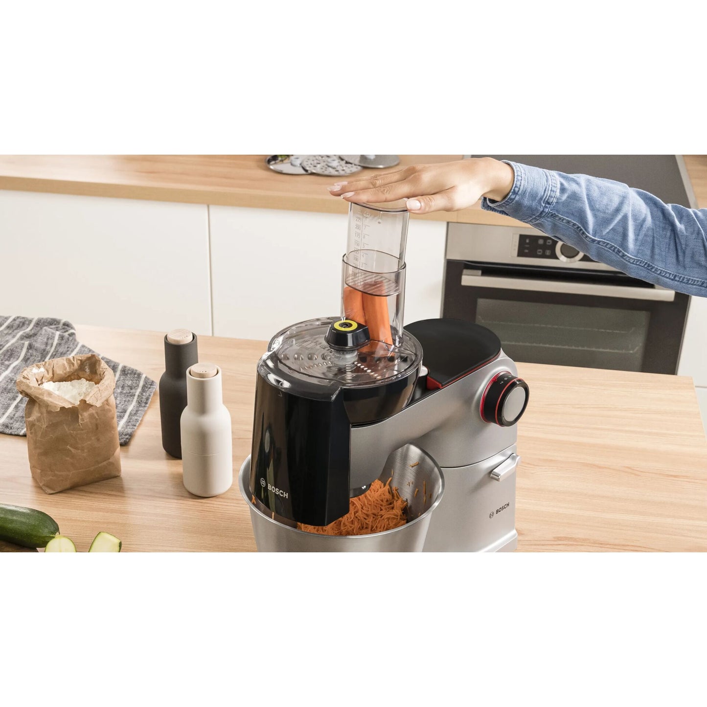 Bosch MUM 9D33S11 OptiMUM platinum silver