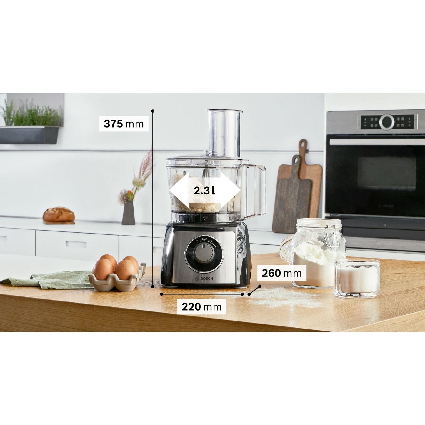 Bosch MCM 3PM386 Foodprocessor MultiTalent 3 blk.