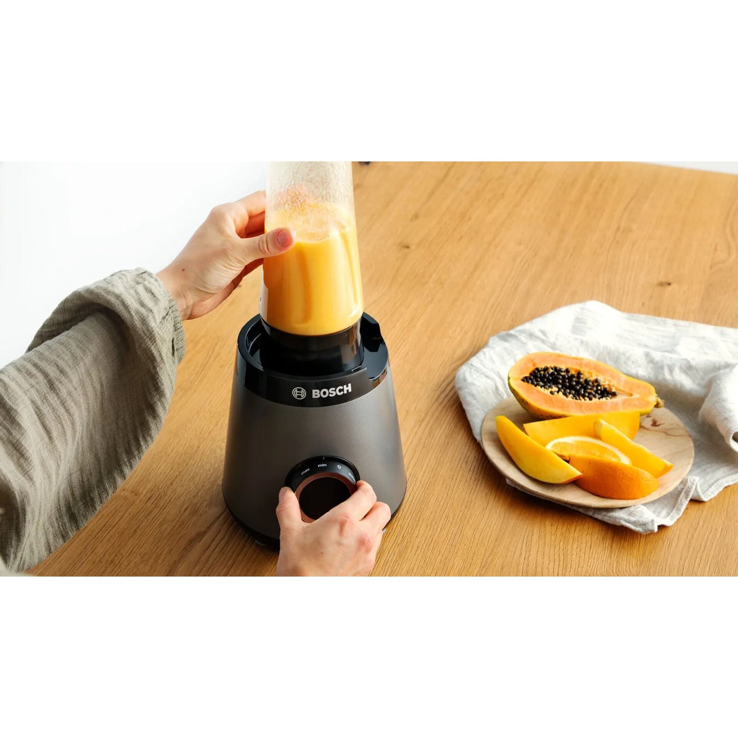 Bosch MMB 6177S Blender VitaPower Serie 4 silver