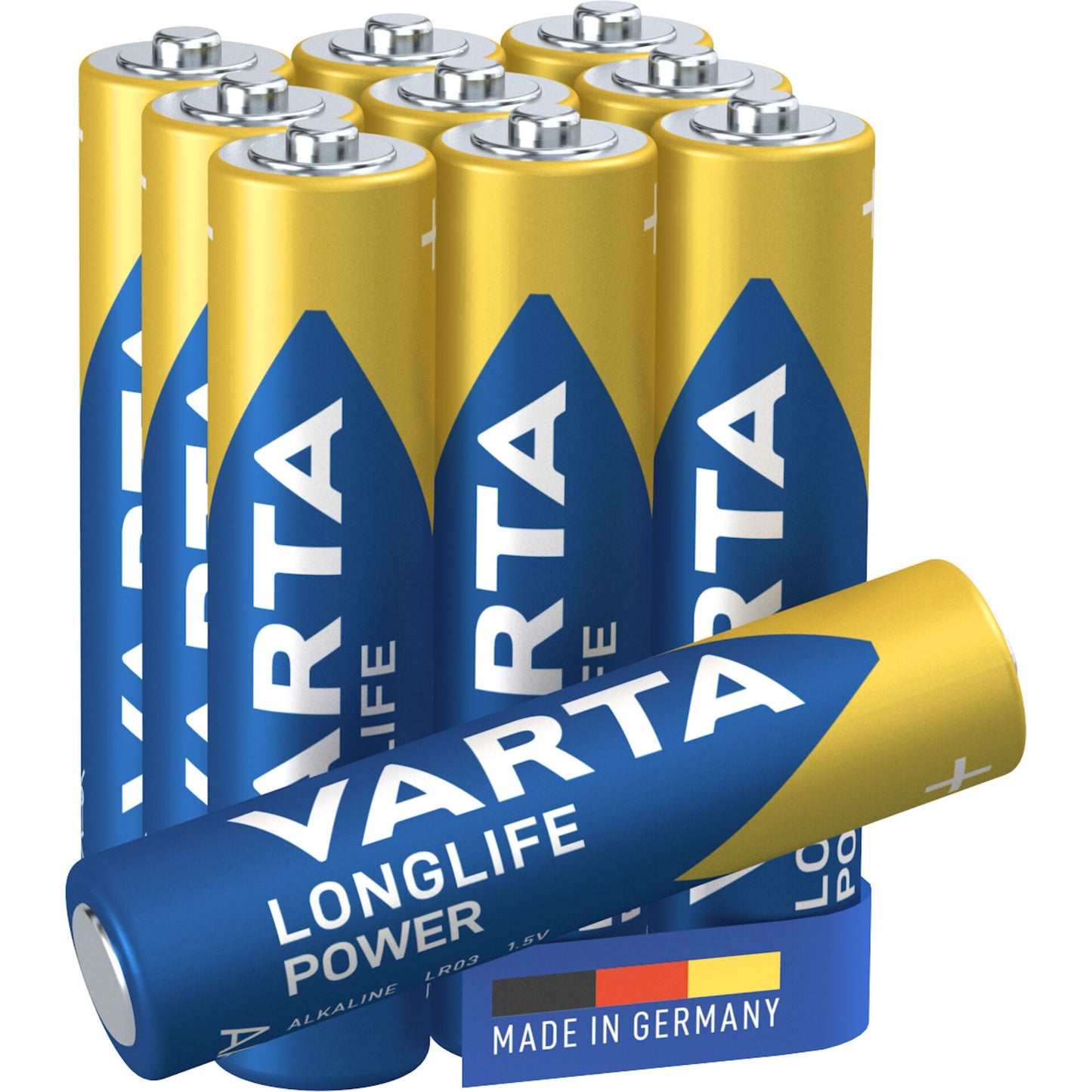 1x10 Varta Longlife Power Micro AAA LR 03 04903121761
