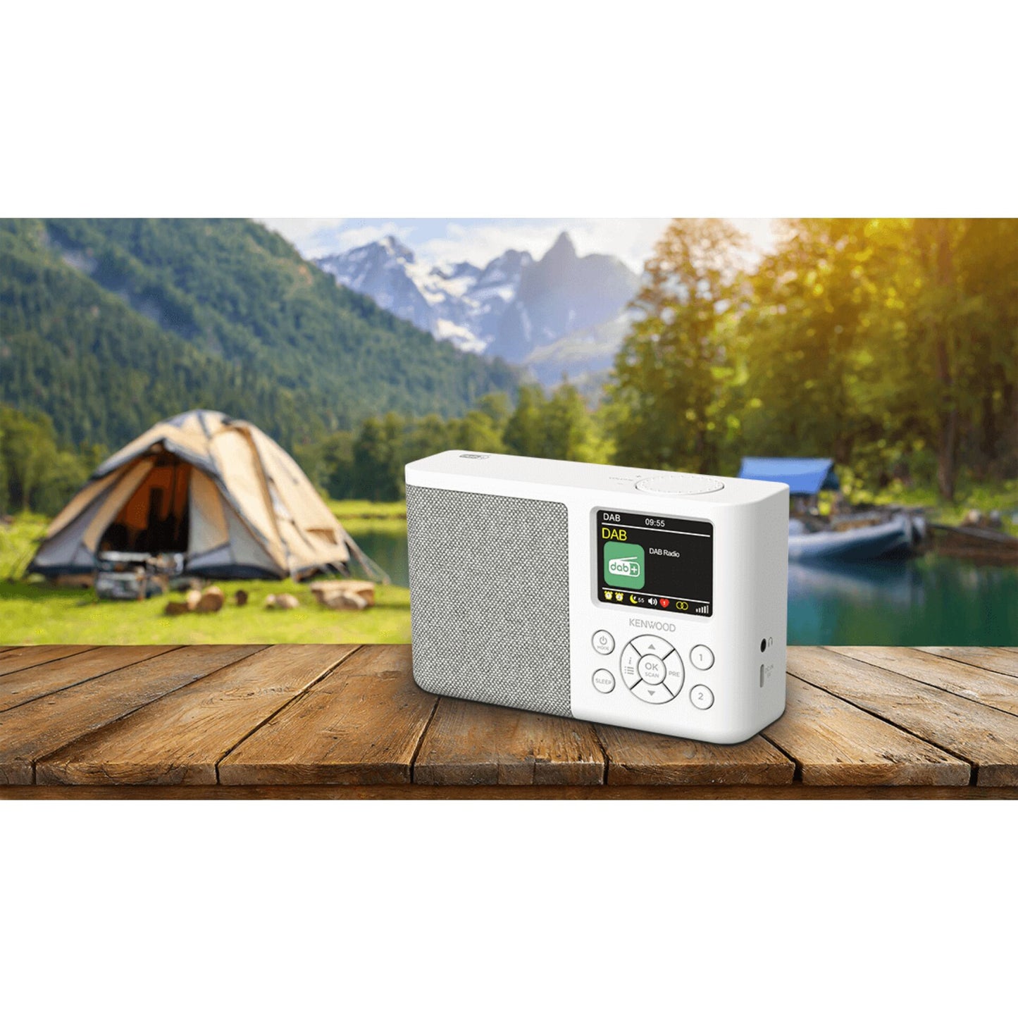 Kenwood CR-M33DAB white