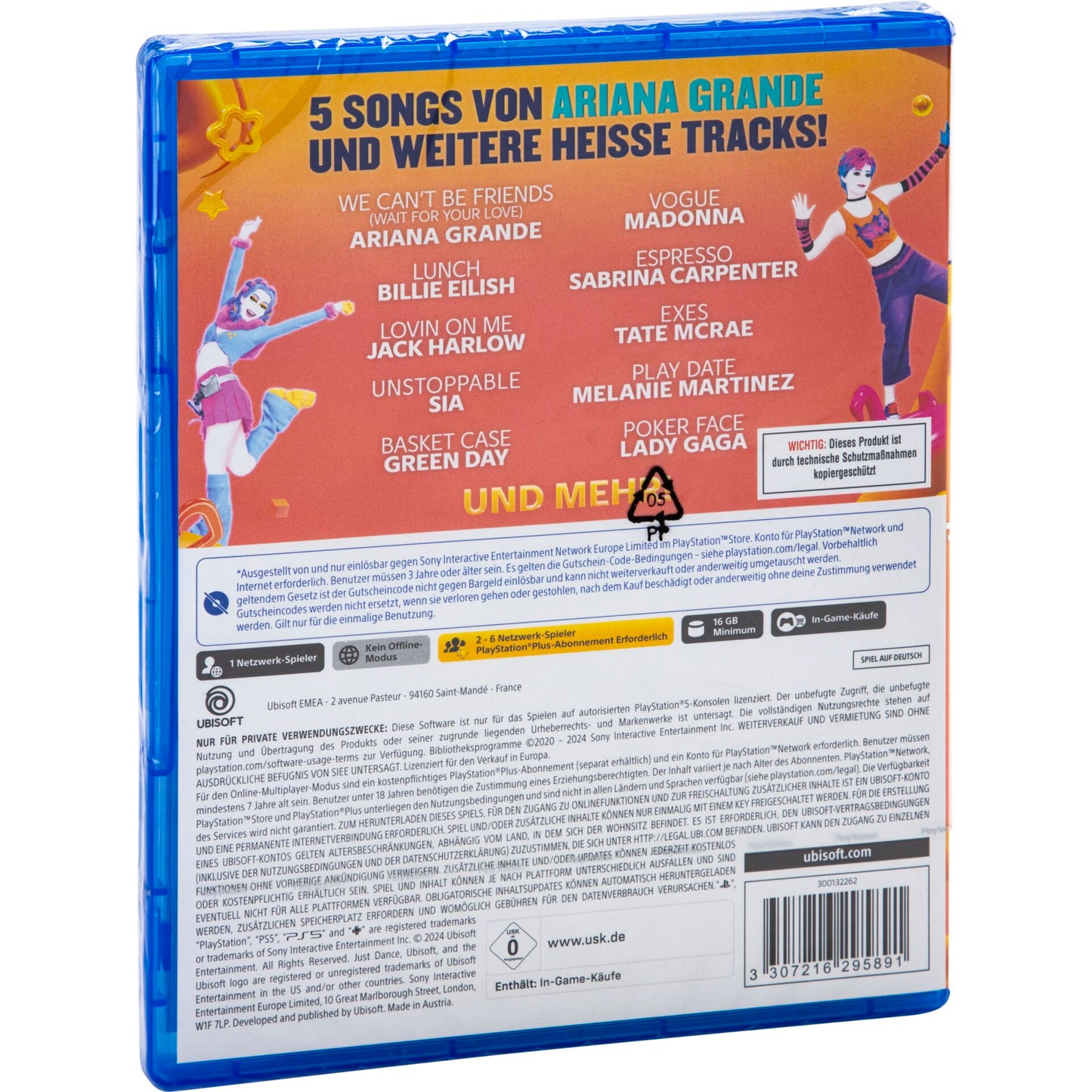 Just Dance 2025 Edition PS5 (Code in the Box)