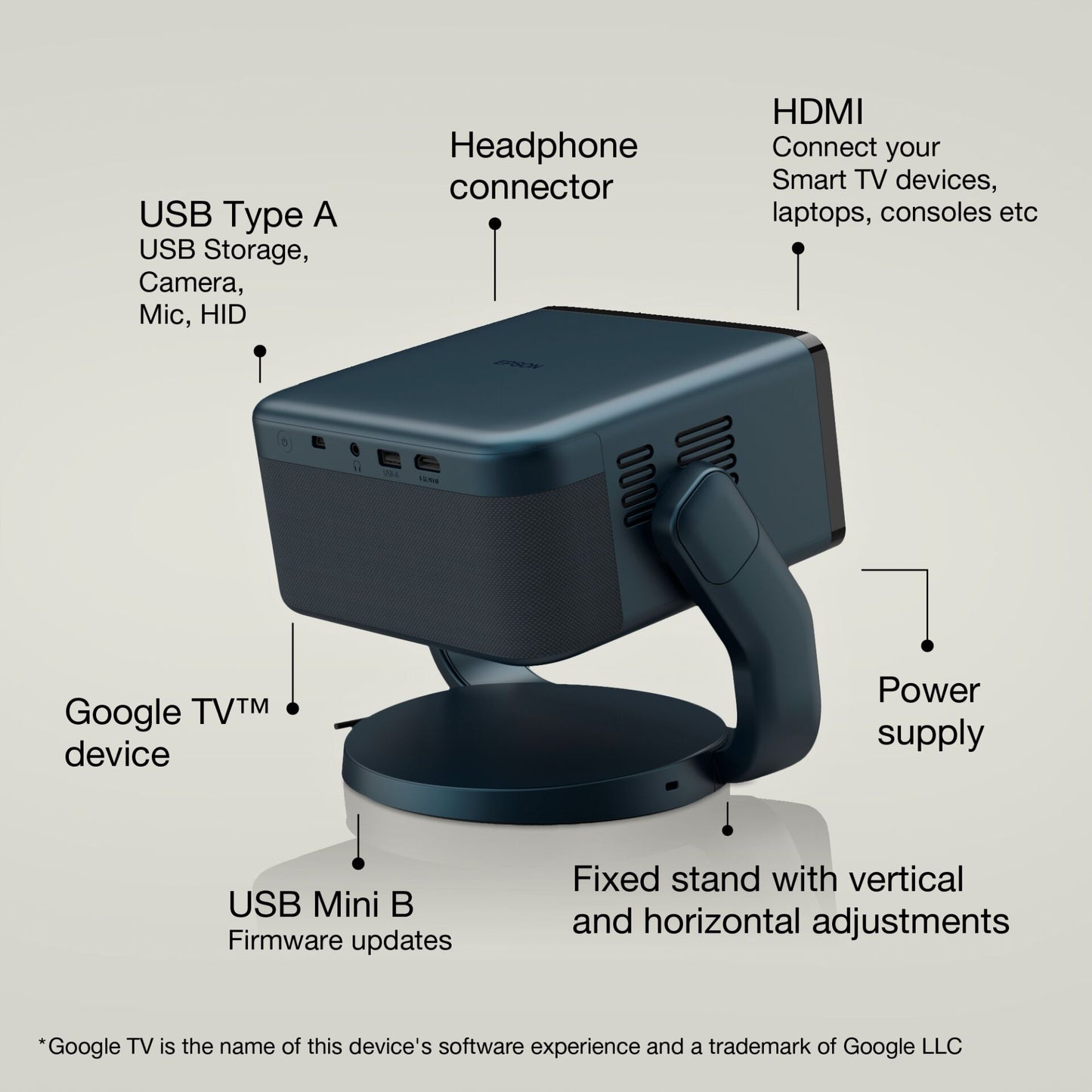Epson EF-22 metallic blue
