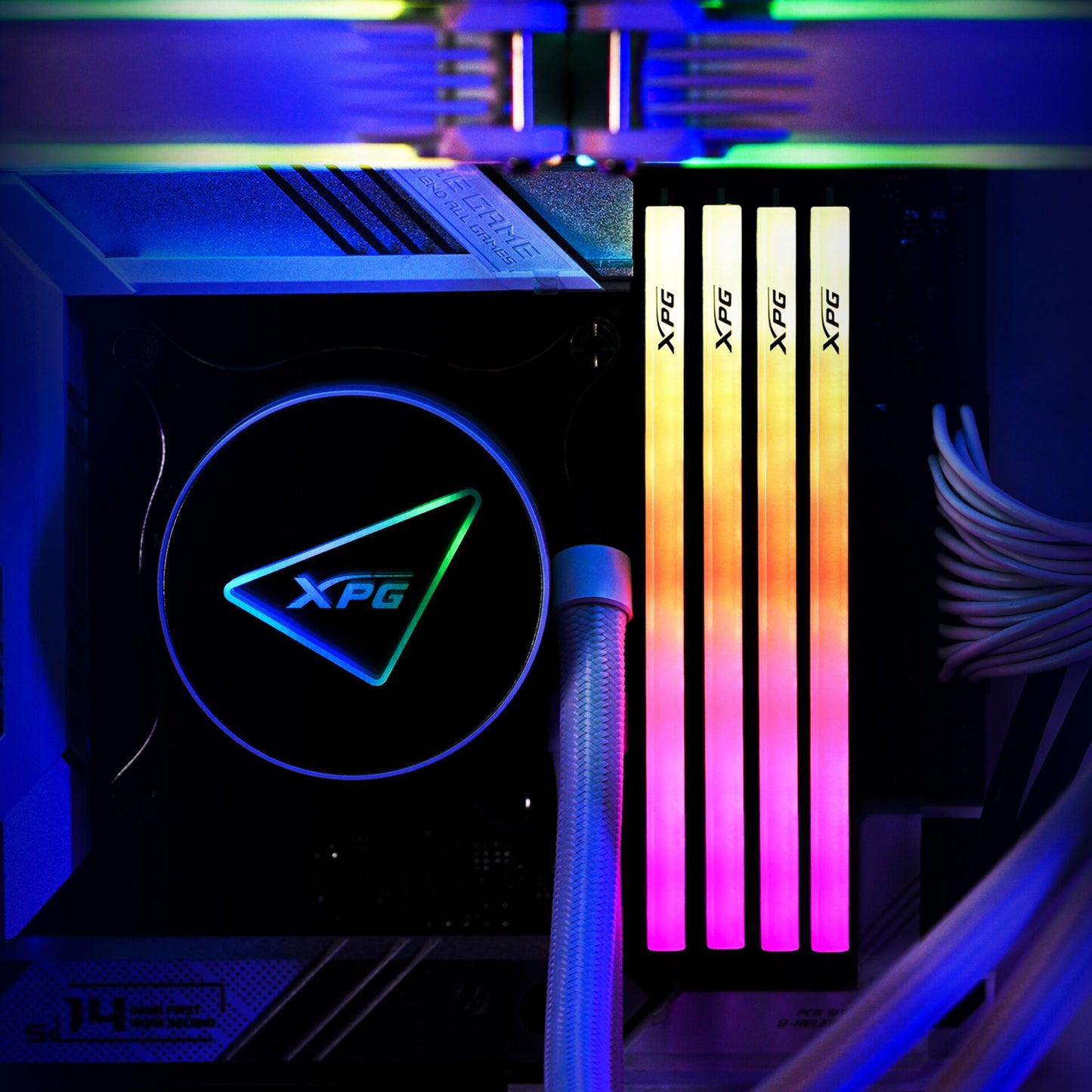 ADATA-XPG Spectrix D35G DDR4 3600 RGB black 16GB (2x8GB)