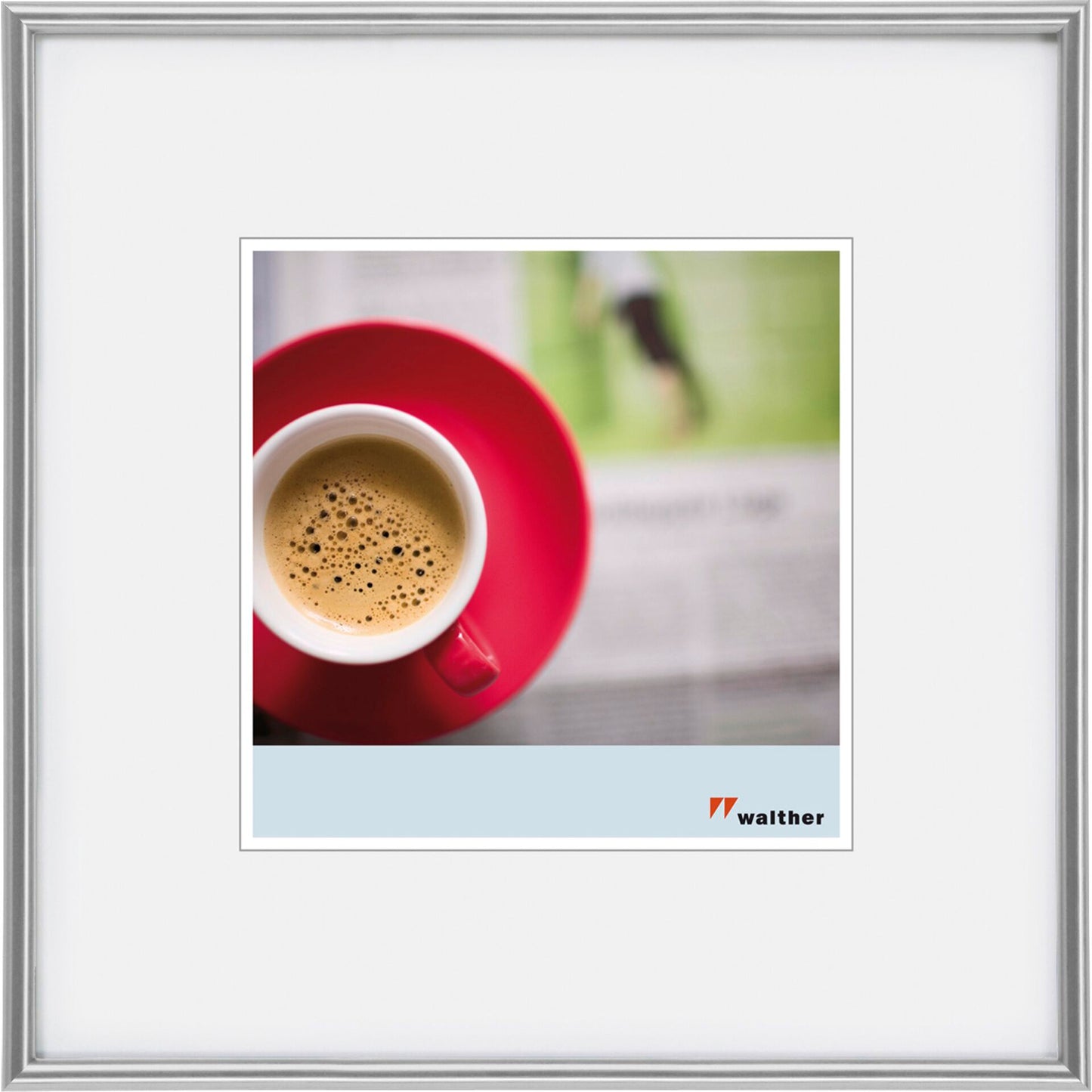 Walther Galeria 40x40 Resin silver KS440H