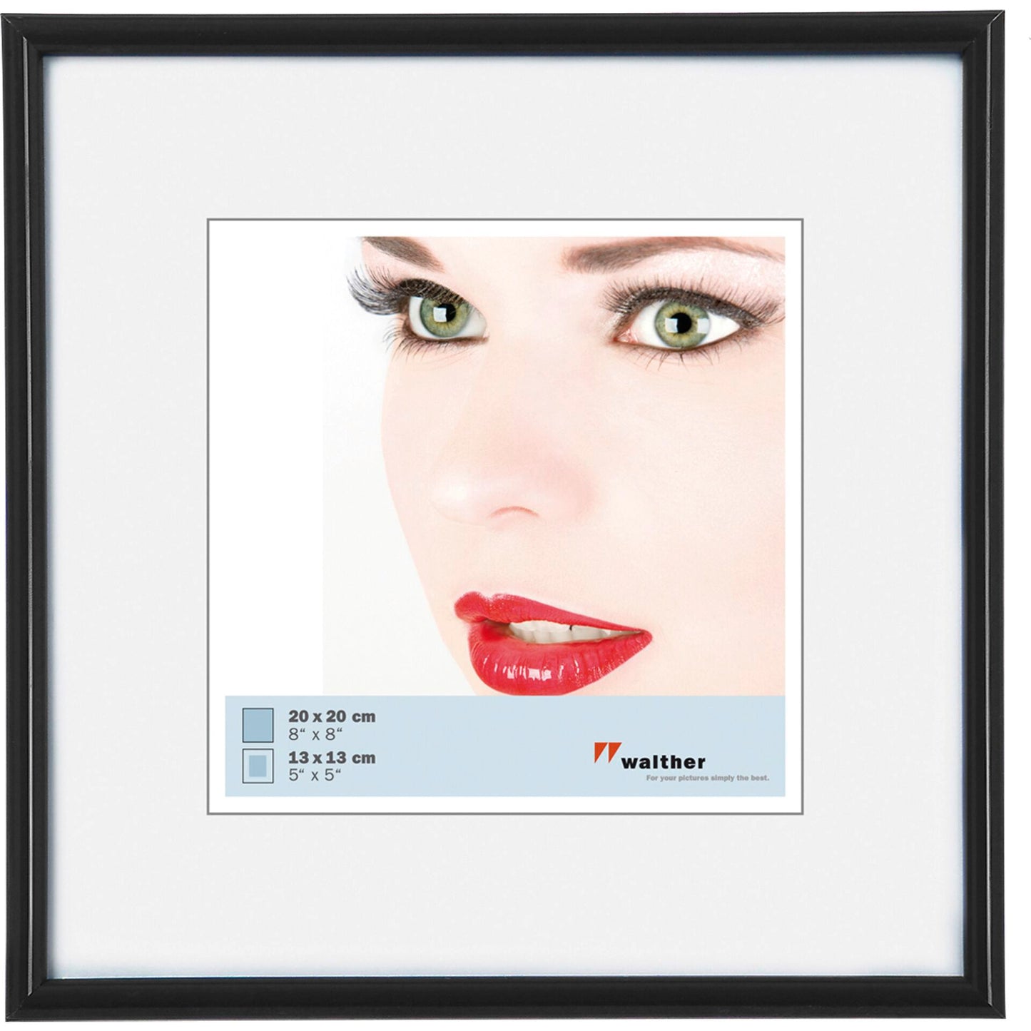 Walther Galeria 20x20 Resin black KB220H
