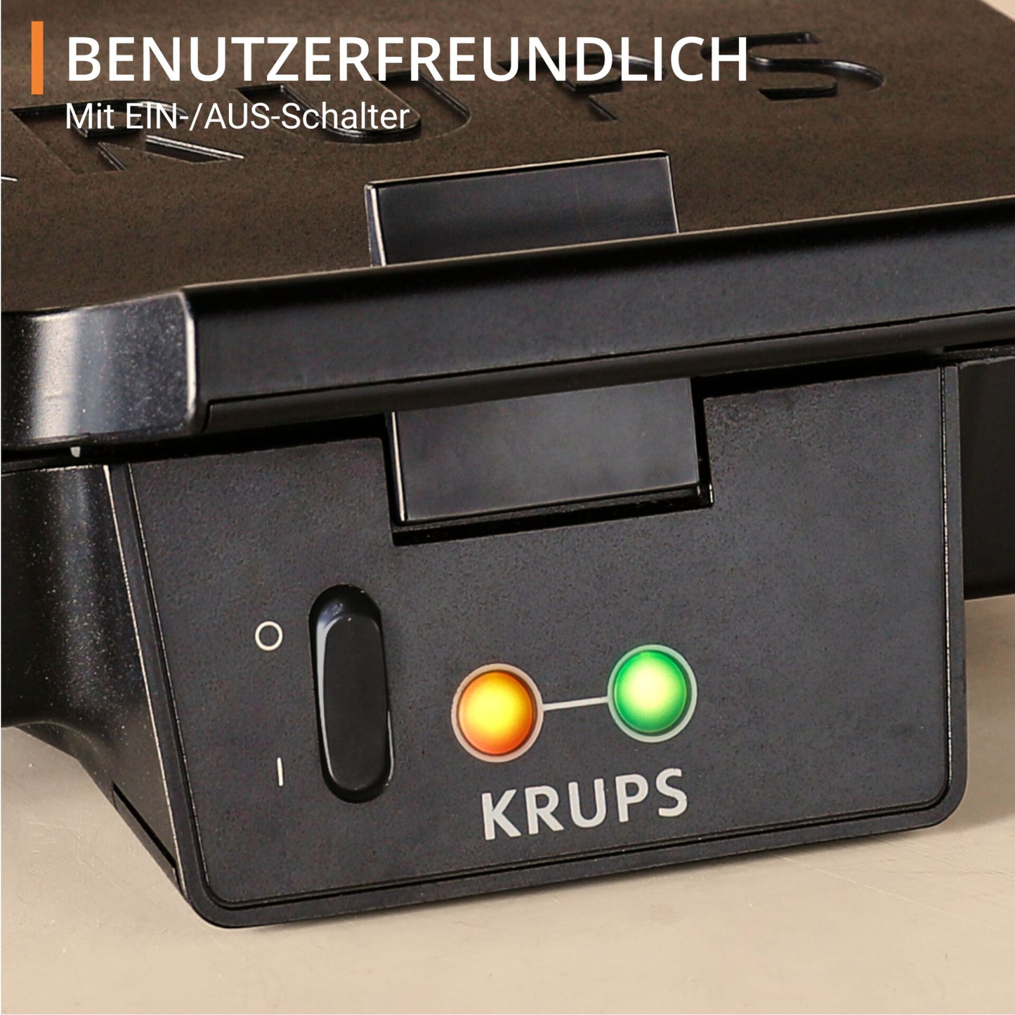Krups FDK 462 sandwich maker black