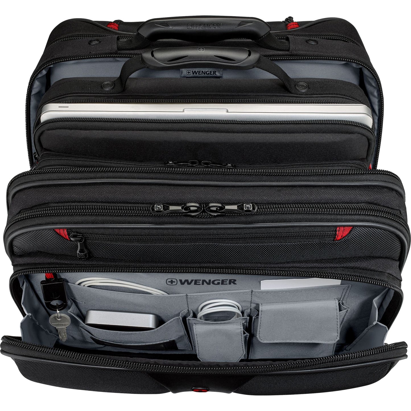 Wenger Patriot II Trolley for Laptop 15,4 / 17 black