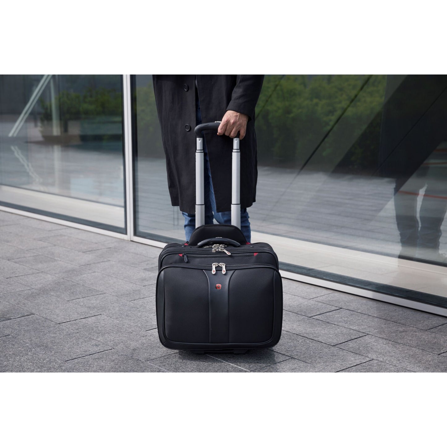 Wenger Patriot II Trolley for Laptop 15,4 / 17 black