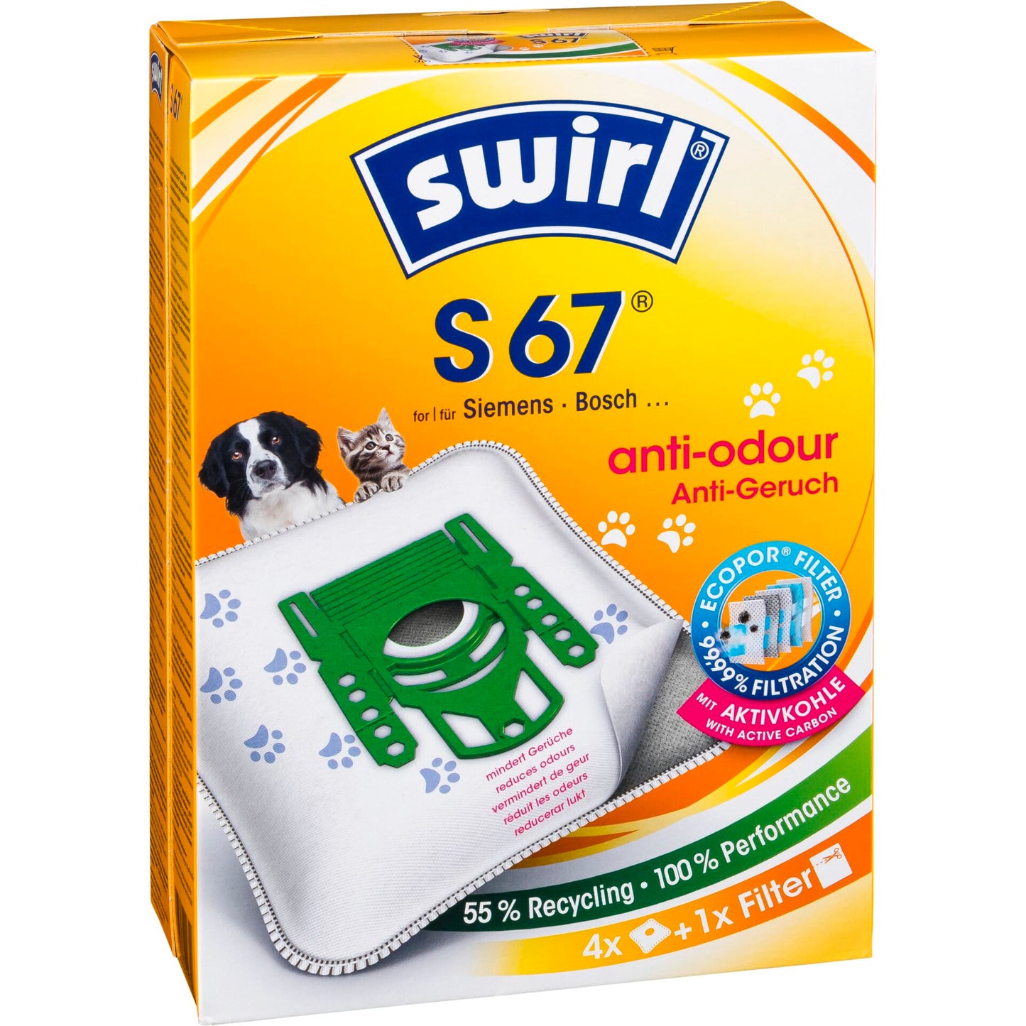 Swirl S 67 EcoPor Anti-Odour