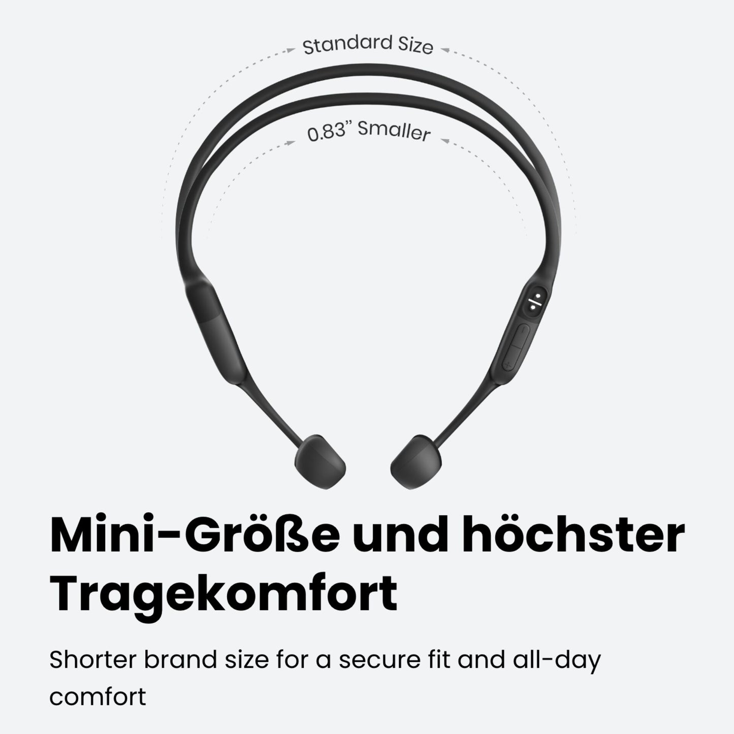 Shokz OpenRun Mini Schwarz USB-C