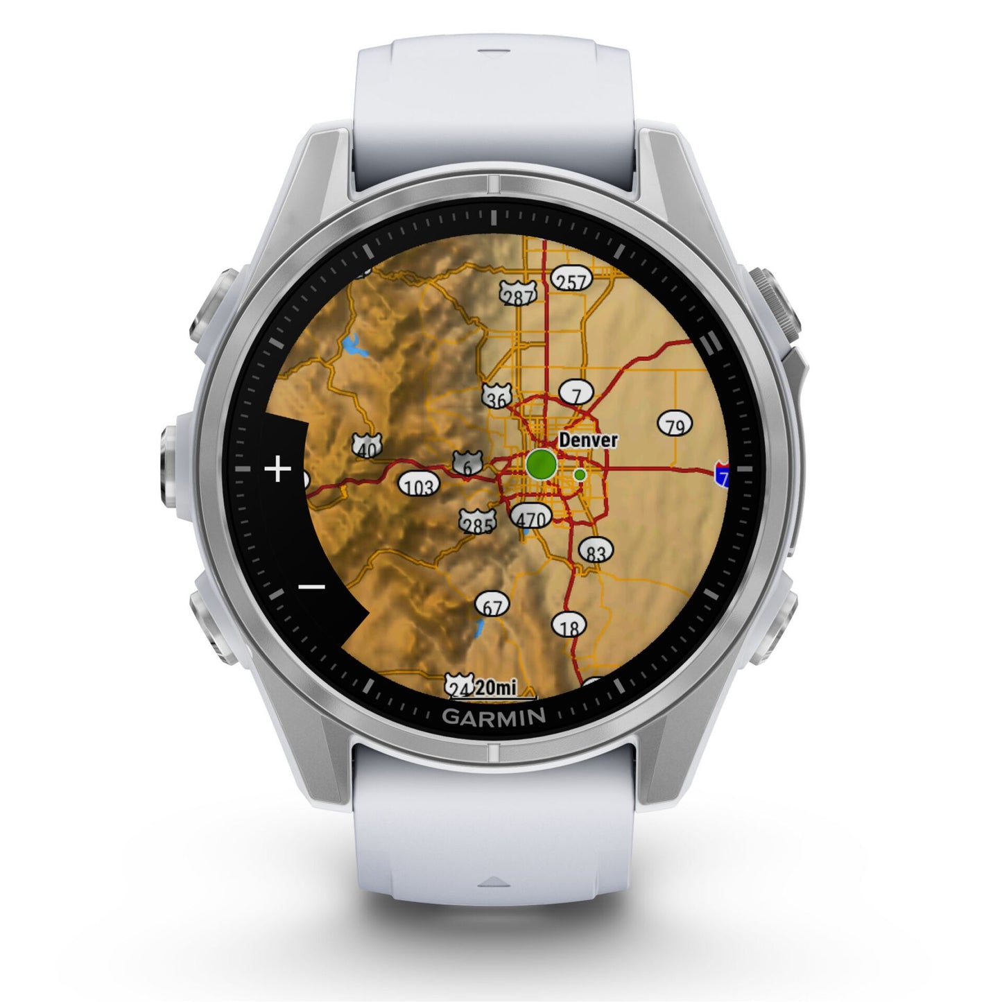 Garmin fenix 8 (43mm) Whitestone/Silver