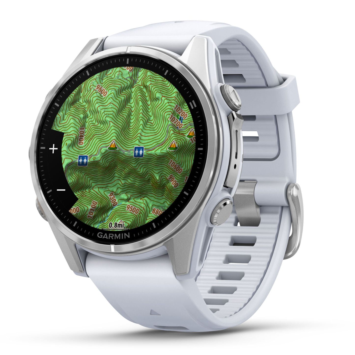 Garmin fenix 8 (43mm) Whitestone/Silver