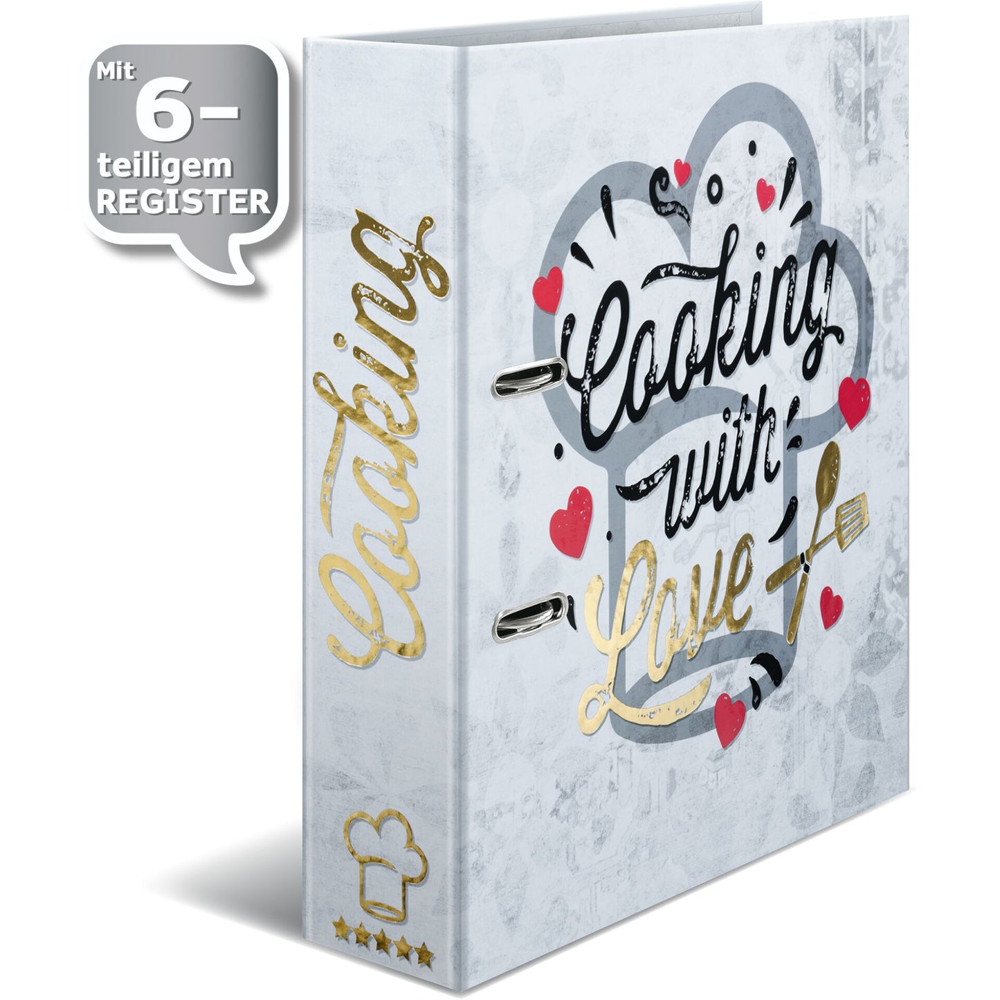 Herma Recipe file Cooking with Love DIN A4 19669