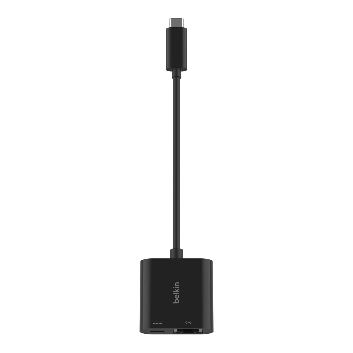 Belkin Connect USB-C Ethernet Adapter 100W PD black INC019btBK
