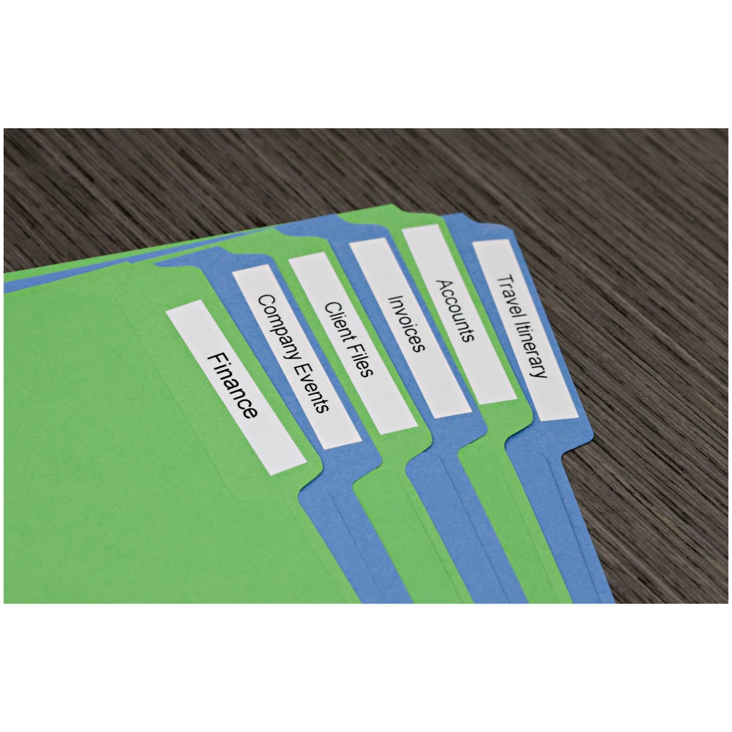 Dymo D1 6mm Black/White labels 43613