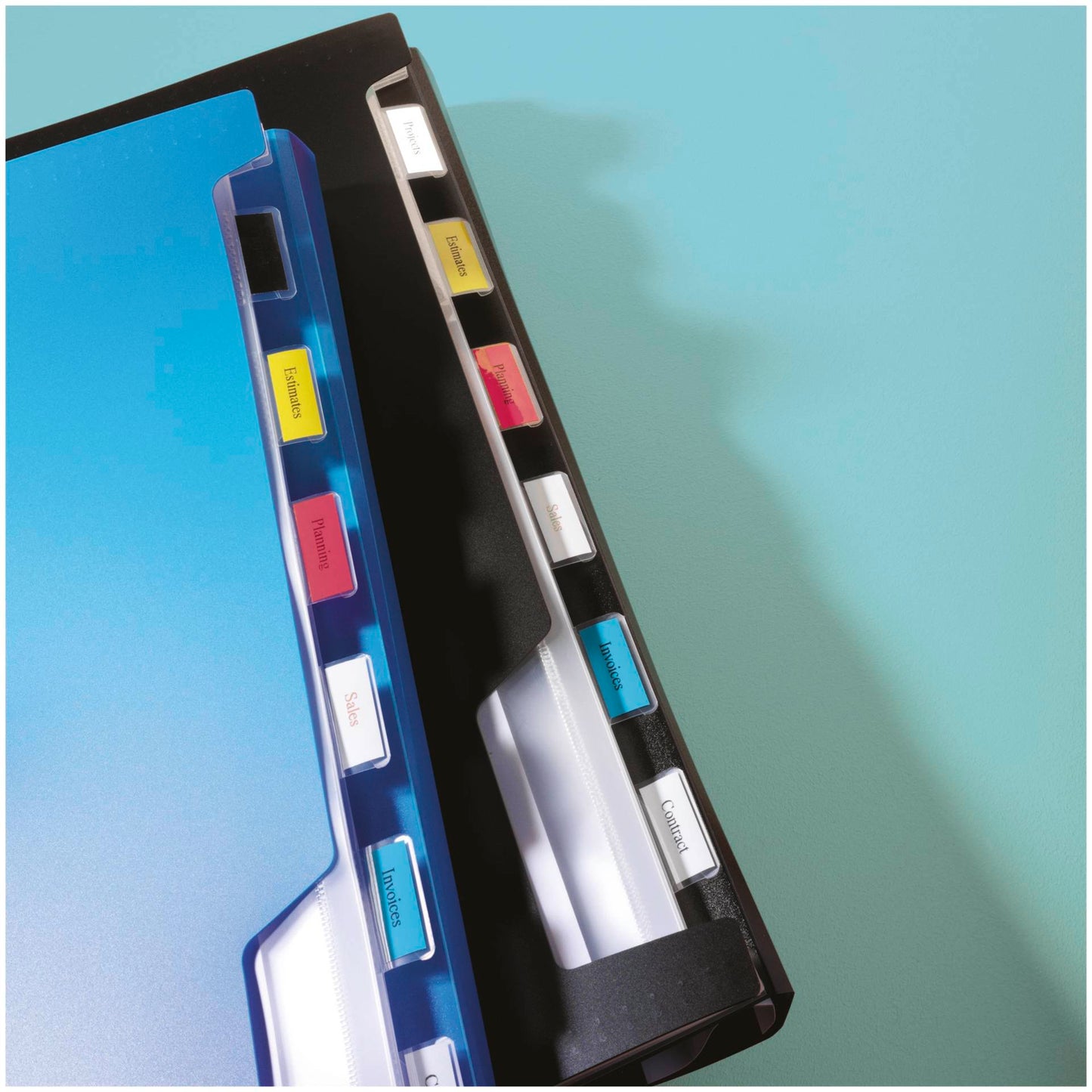 Dymo D1 12mm Black/Red labels 45017