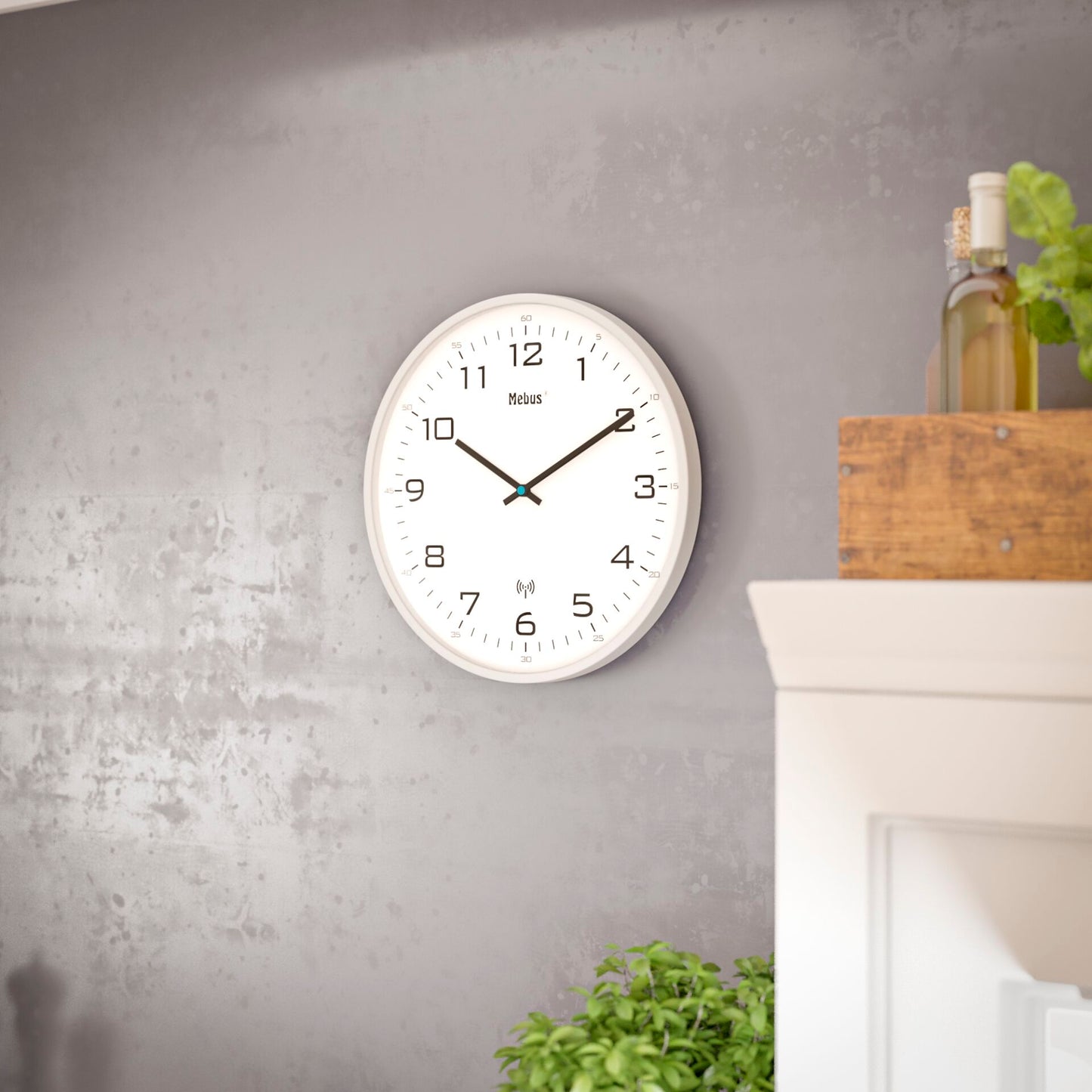 Mebus 13081 Radio Wall Clock