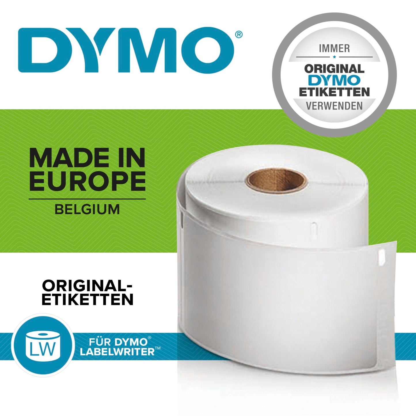 Dymo Large Multipurpose Labels 70mm x 54mm / 320 labels 99015