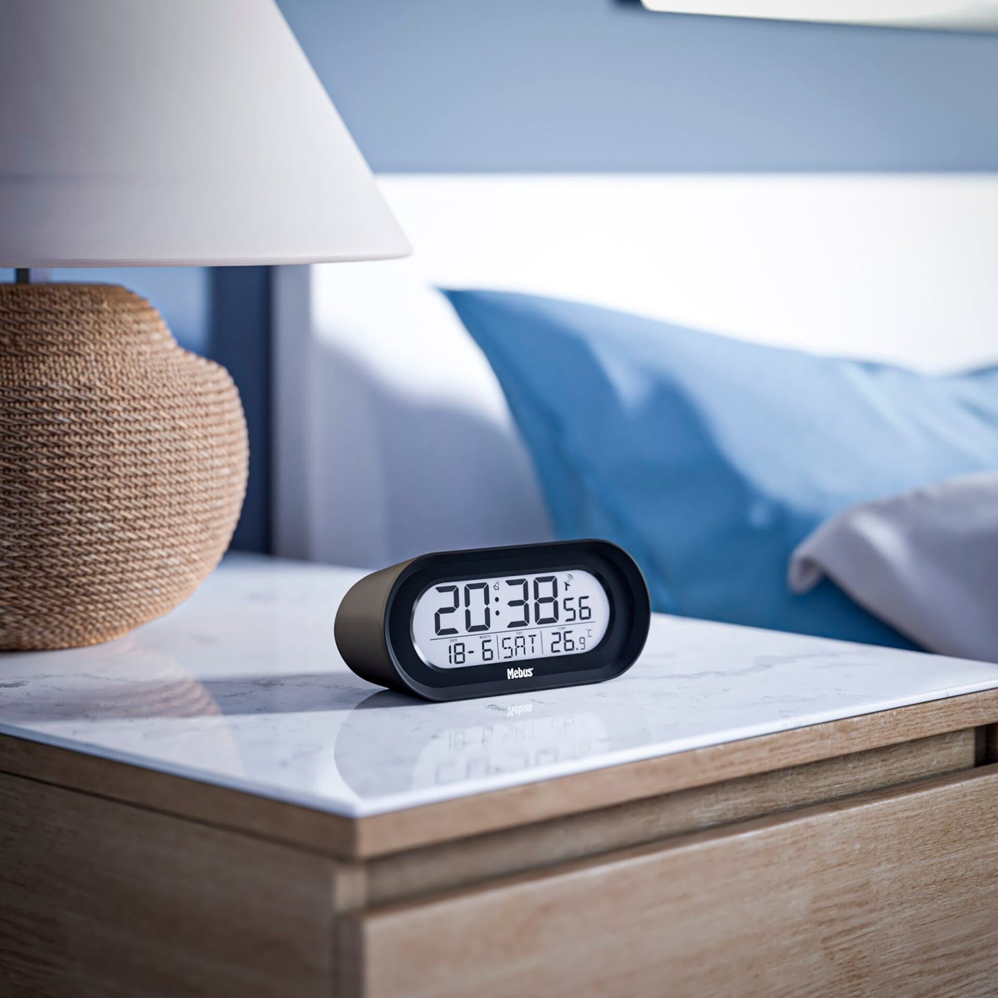 Mebus 25809 Radio Alarm Clock digital